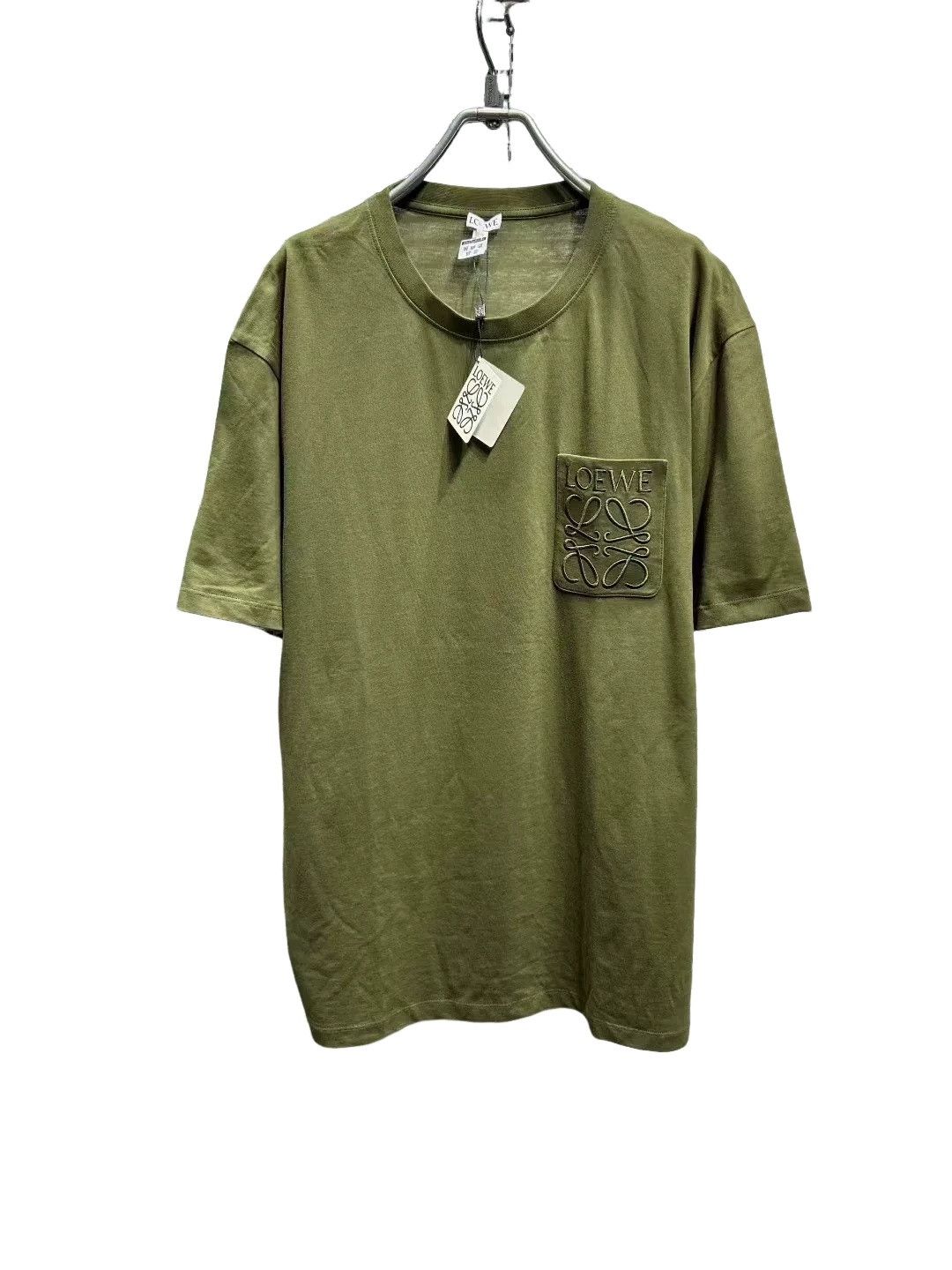 Loewe Loewe Embroidered Pocket Logo T-Shirt Size L Size US L / EU 52-54 / 3 - 1 Thumbnail