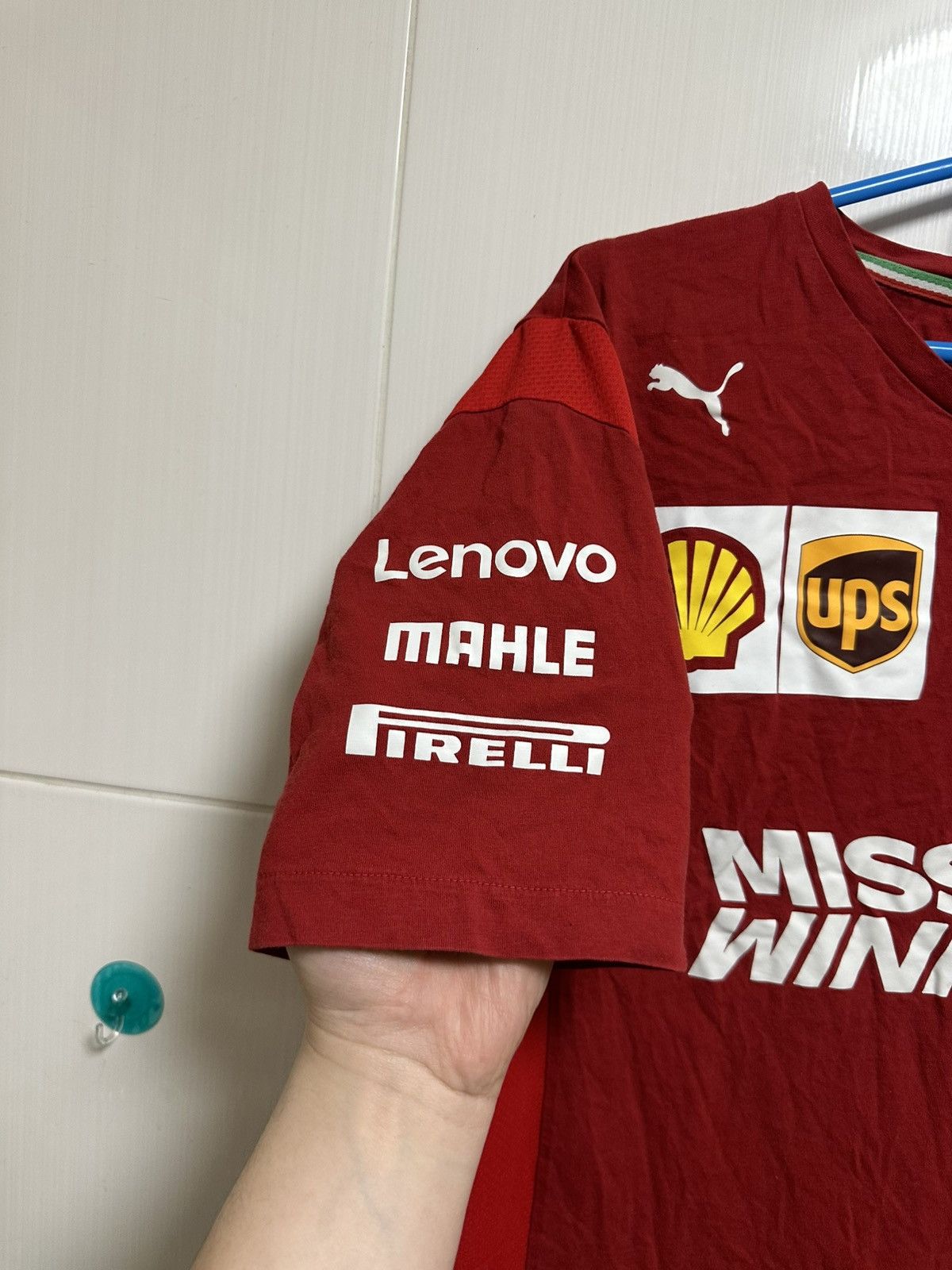 Ferrari × Formula 1 Puma Scuderia Ferrari Racing T shirt Mission Winnow Size US L / EU 52-54 / 3 - 4 Thumbnail