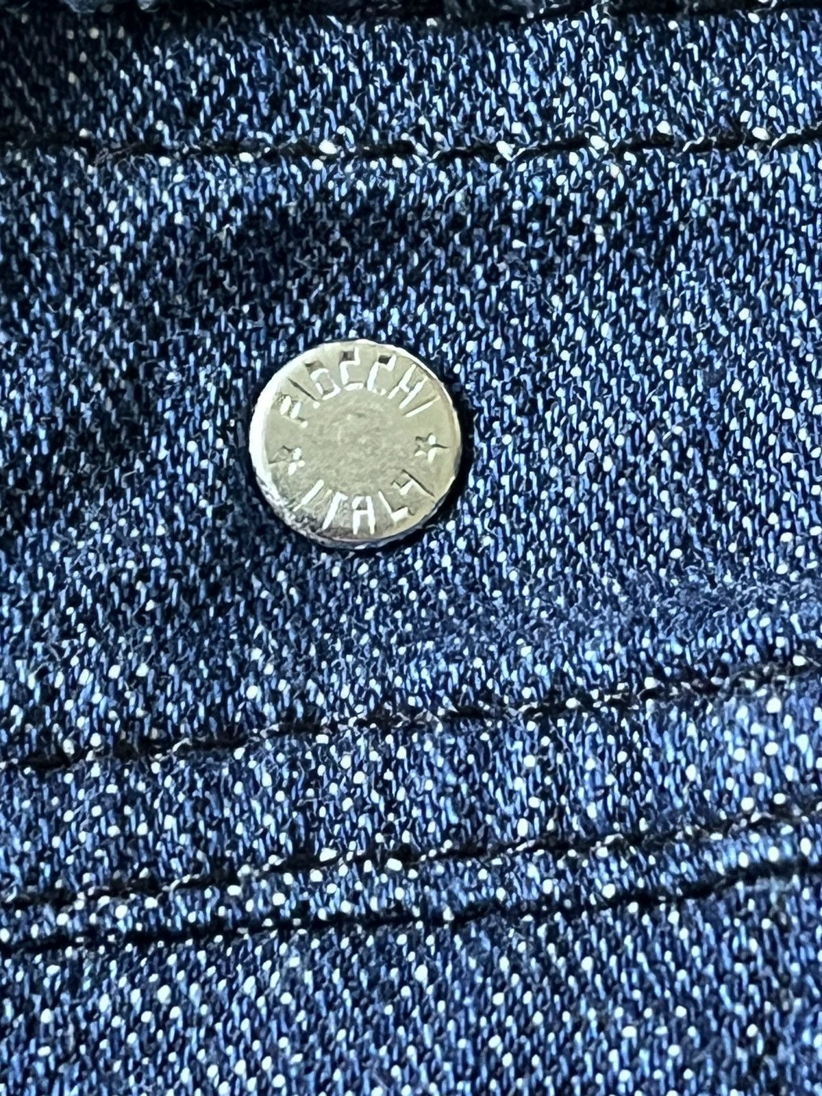Ferre × Gianfranco Ferre Vtg FERRE JEANS Denim Jacket Western Wear Made in Italy Size US S / EU 44-46 / 1 - 8 Thumbnail