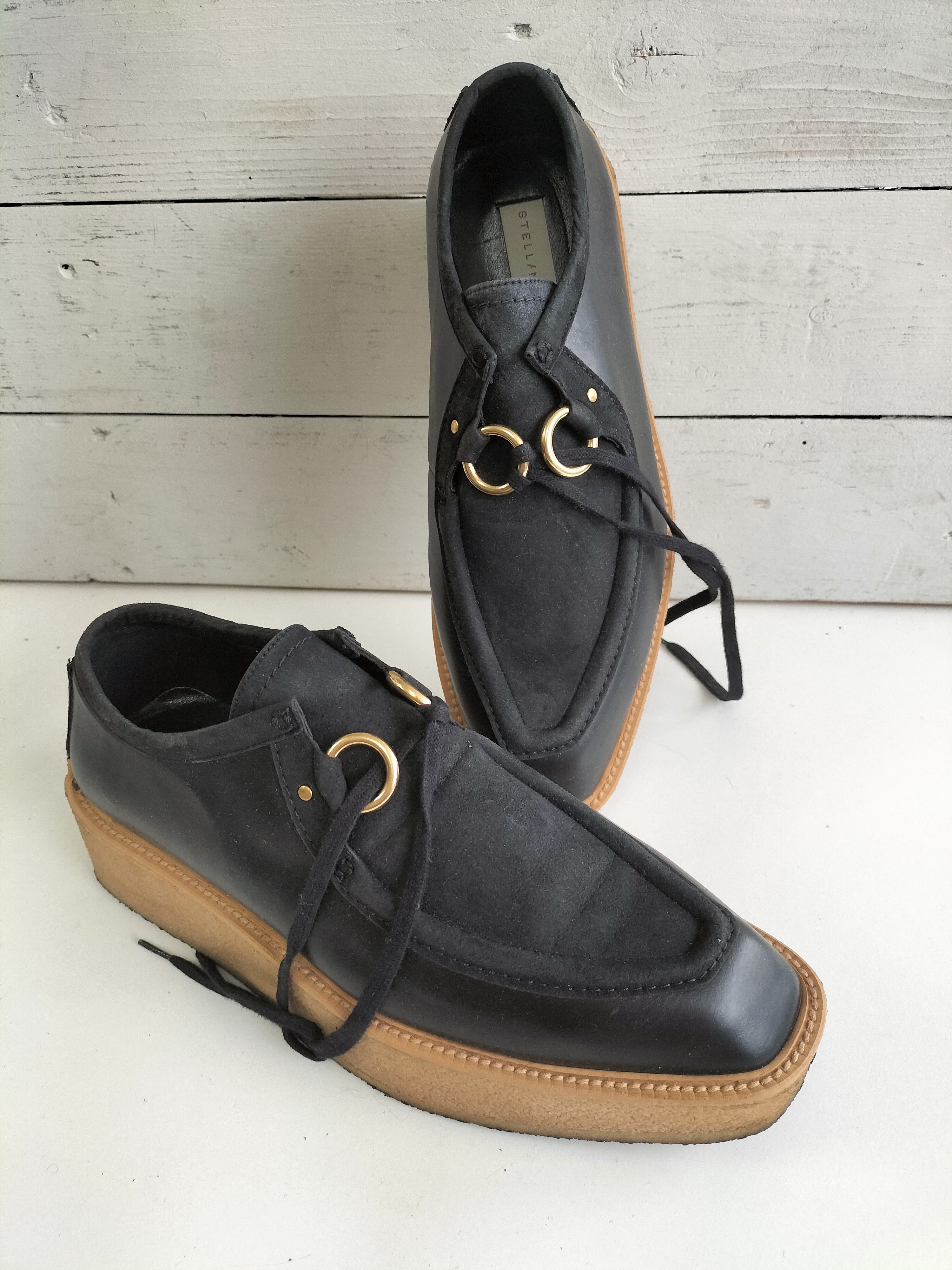 Stella McCartney Black and Tan Stella McCartney Shoes Size US 8.5 / IT 38.5 - 1 Thumbnail