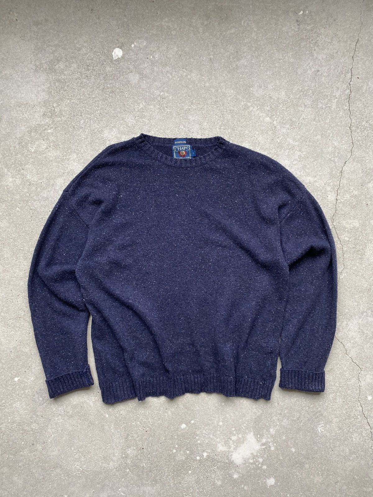 Chaps Ralph Lauren Vintage Ralph Lauren CHAPS Silk Sweater Size US L / EU 52-54 / 3 - 2 Thumbnail