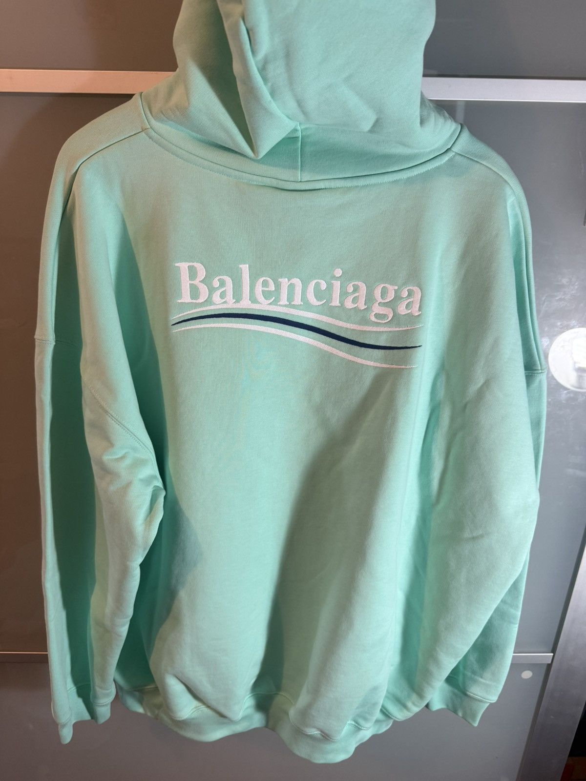 Balenciaga Balenciaga Political Campaign Hoodie Large Fit Size XS Size US XS / EU 42 / 0 - 2 Thumbnail