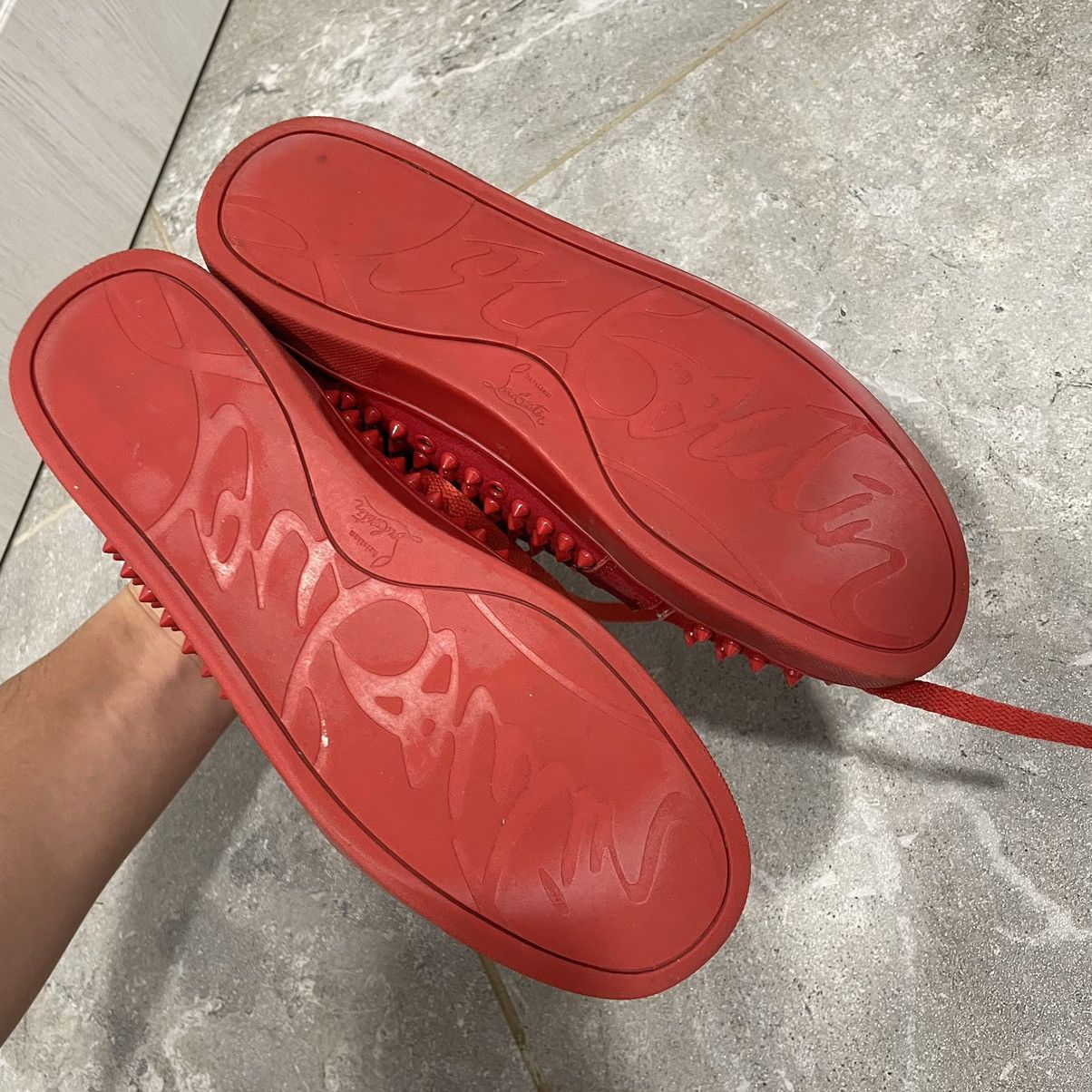Christian Louboutin × If Six Was Nine 40 Christian louboutin spike chrome SHOES high sneakers red Size US 7 / EU 40 - 10 Thumbnail