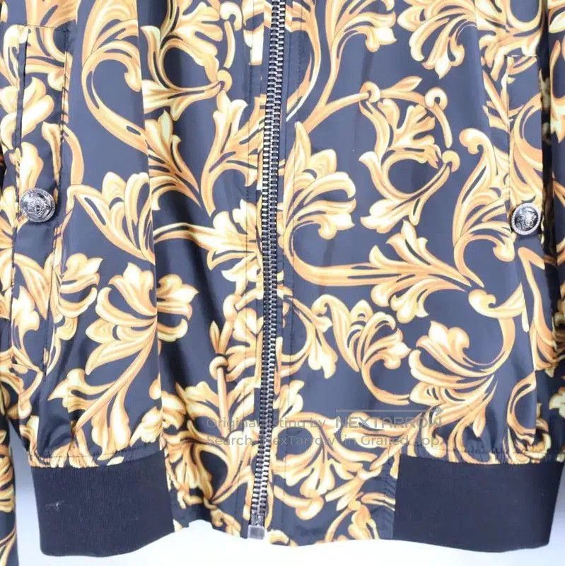 Versace Versace Spring Autumn Multicolor Bomber Jacket . Size US S / EU 44-46 / 1 - 4 Thumbnail