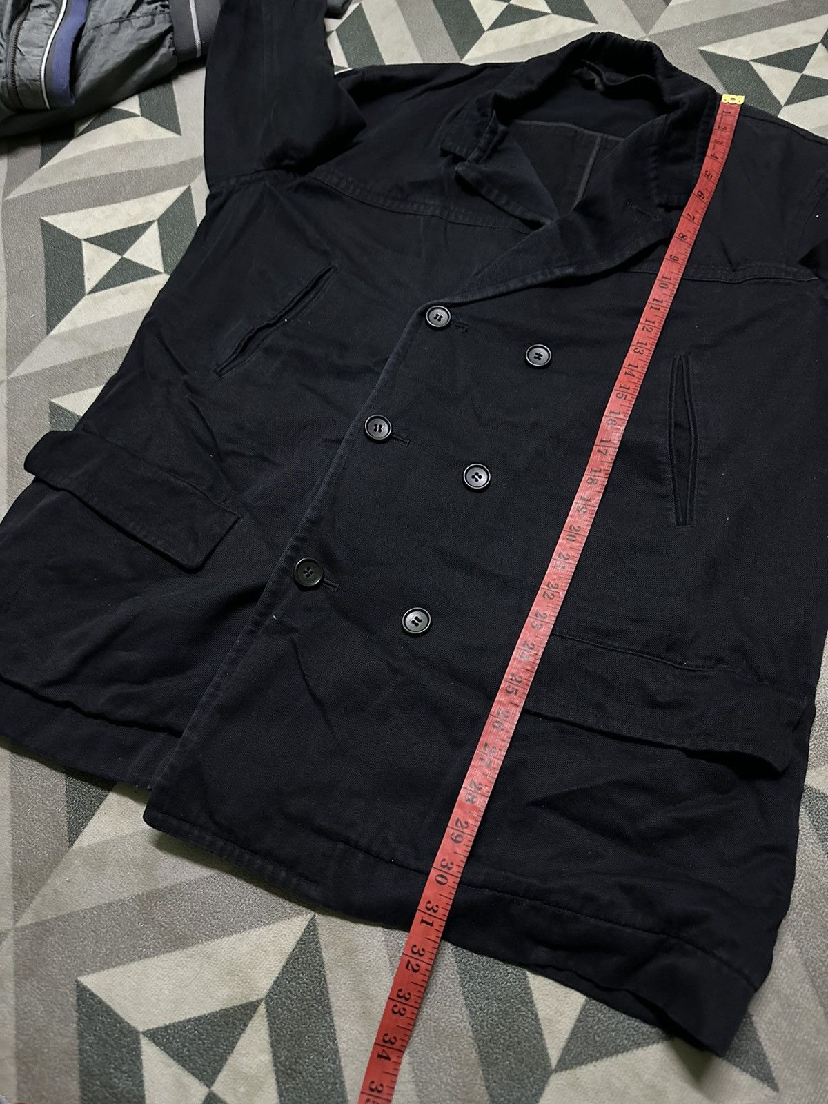 Yohji Yamamoto Y’bis Yohji Yamamoto double button coat Size US L / EU 52-54 / 3 - 10 Thumbnail