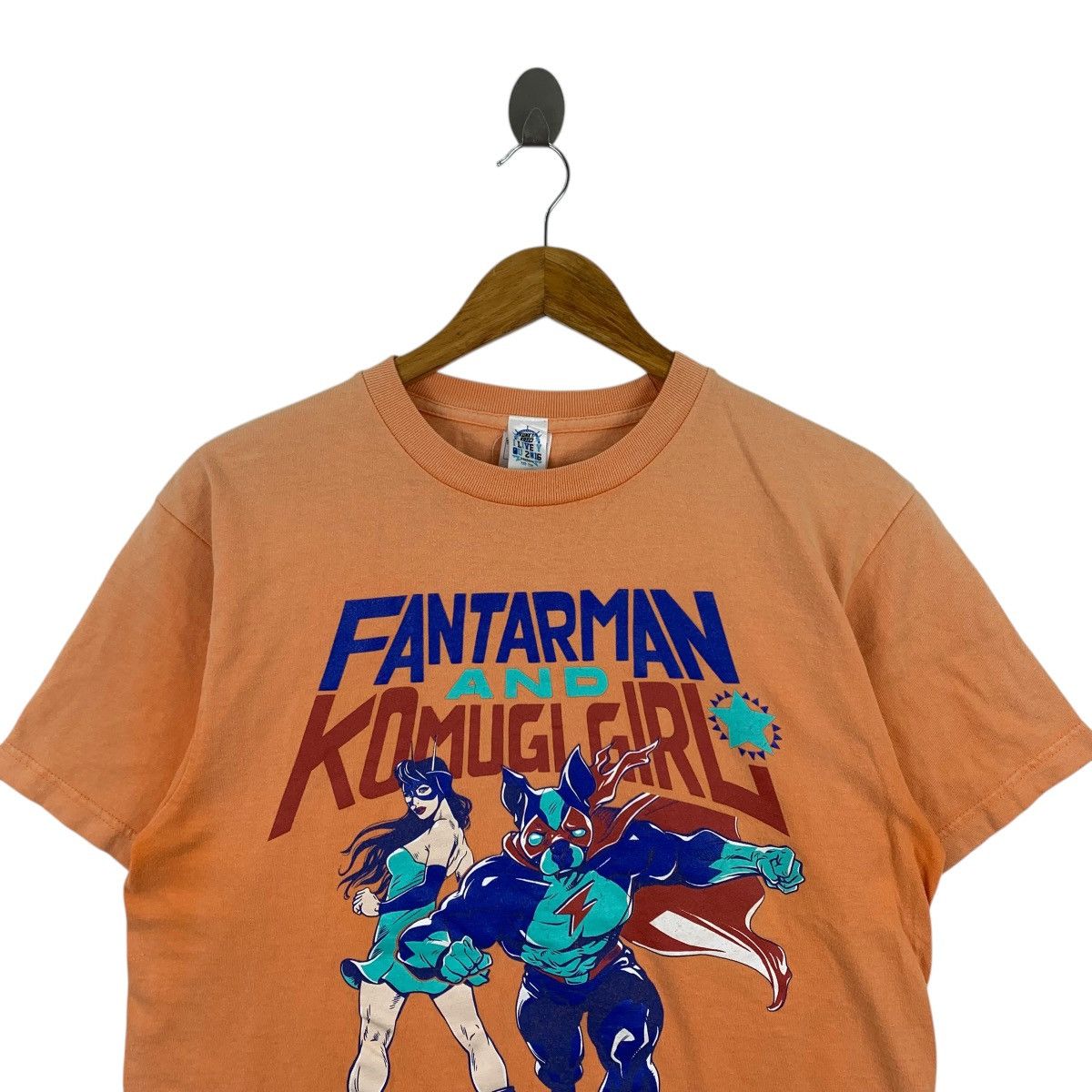 Japanese Brand FANTARMAN and KOMUGI GIRL Japan Band Tour Anime Print Shirt Size US L / EU 52-54 / 3 - 2 Thumbnail