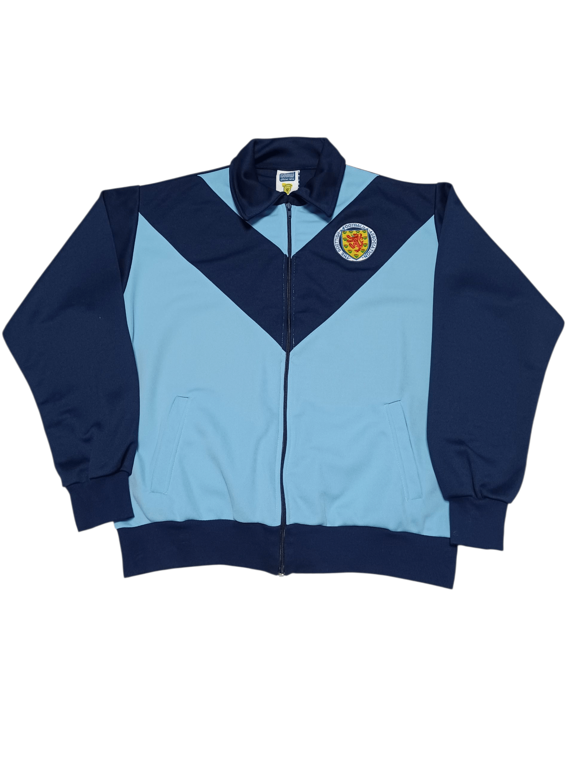Other SCOTLAND VINTAGE SCORE DRAW TRACK JACKET SOCCER Size US XL / EU 56 / 4 - 1 Thumbnail