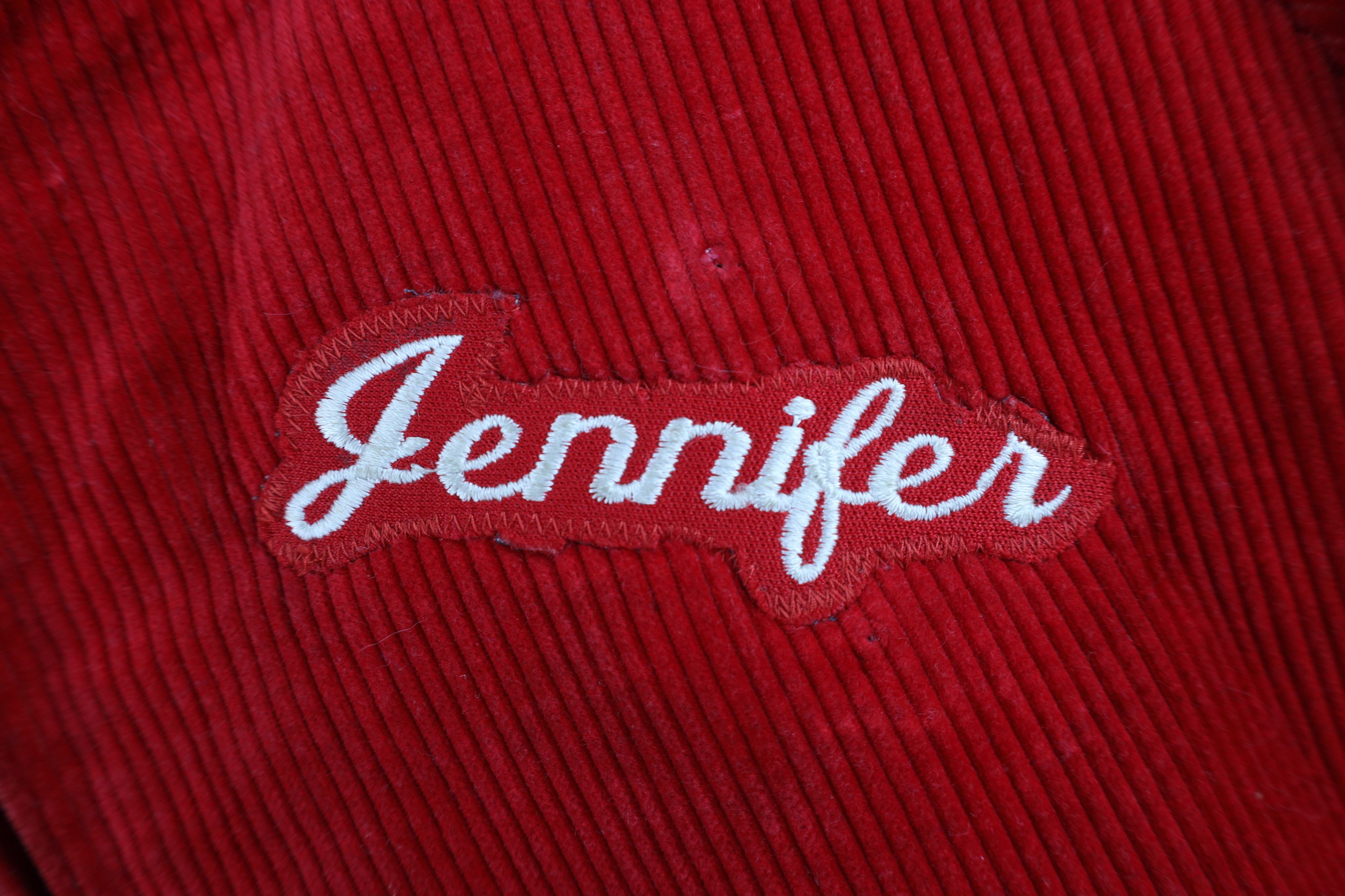 Vintage Vintage 80s All American Cheerleader Corduroy Jacket USA Size XXL / US 16-18 / IT 52-54 - 4 Thumbnail