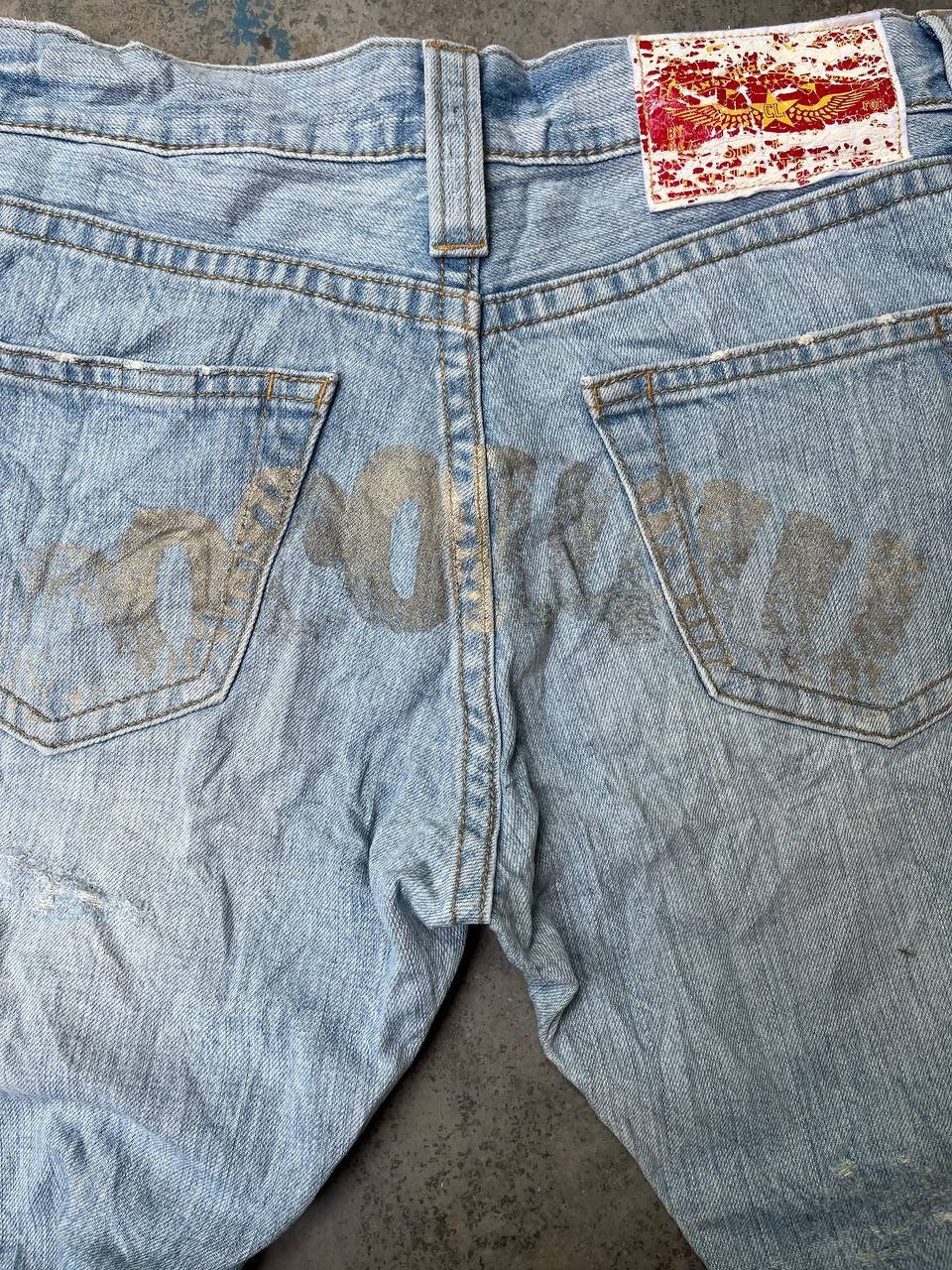 Other CO & LU STRAIGHT CUT JEANS SMALL DISTRESSED Size US 36 / EU 52 - 11 Thumbnail