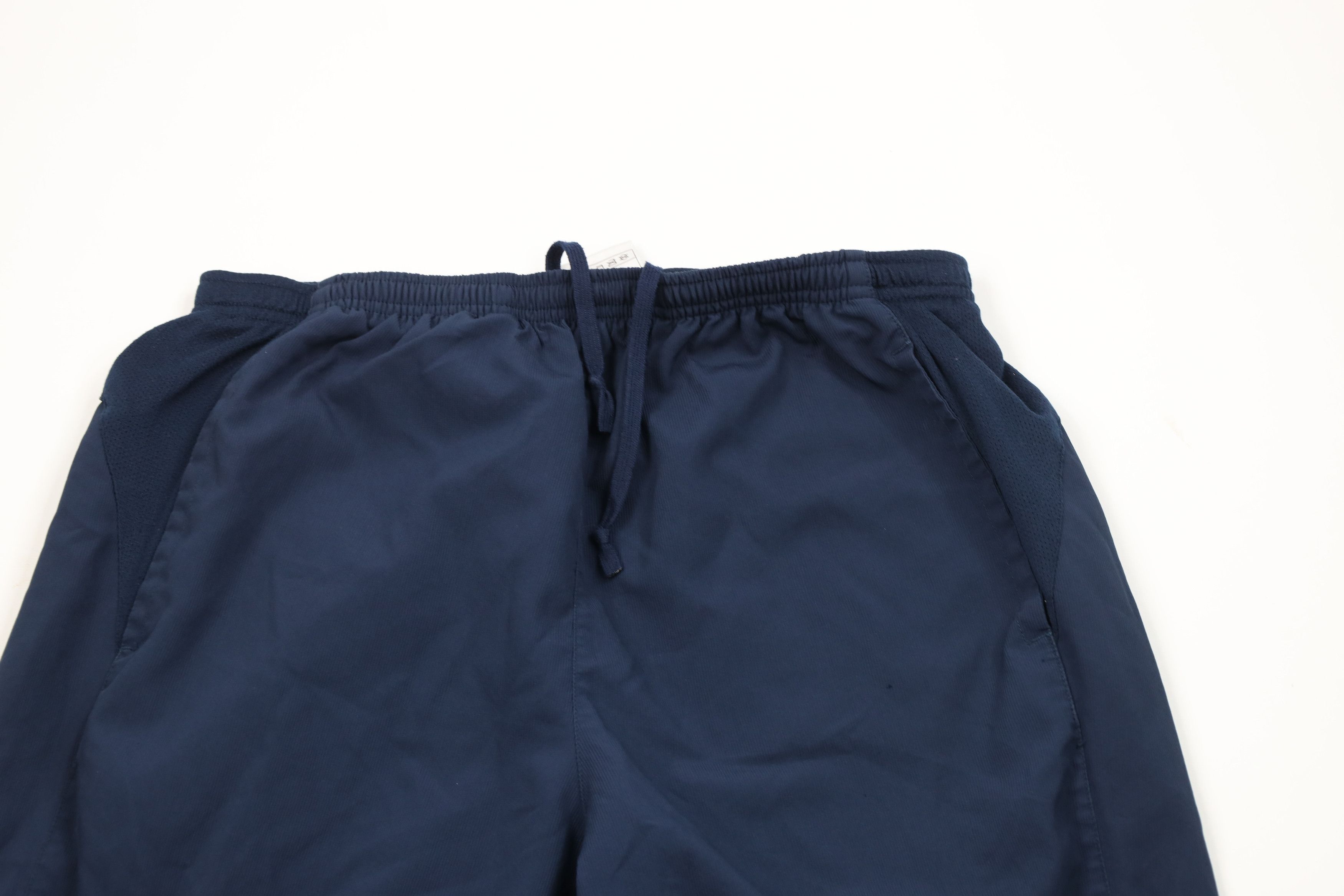Nike Vintage Nike Mini Swoosh Ribbed Wide Leg Windbreaker Pants Size US 38 / EU 54 - 2 Thumbnail