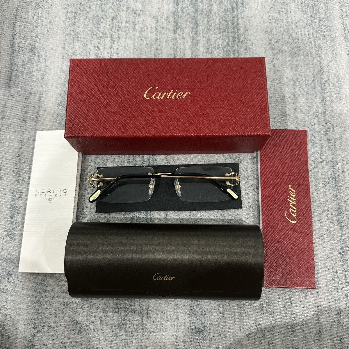 Cartier CARTIER CT0488O 001 EYEGLASSES Size ONE SIZE - 3 Thumbnail