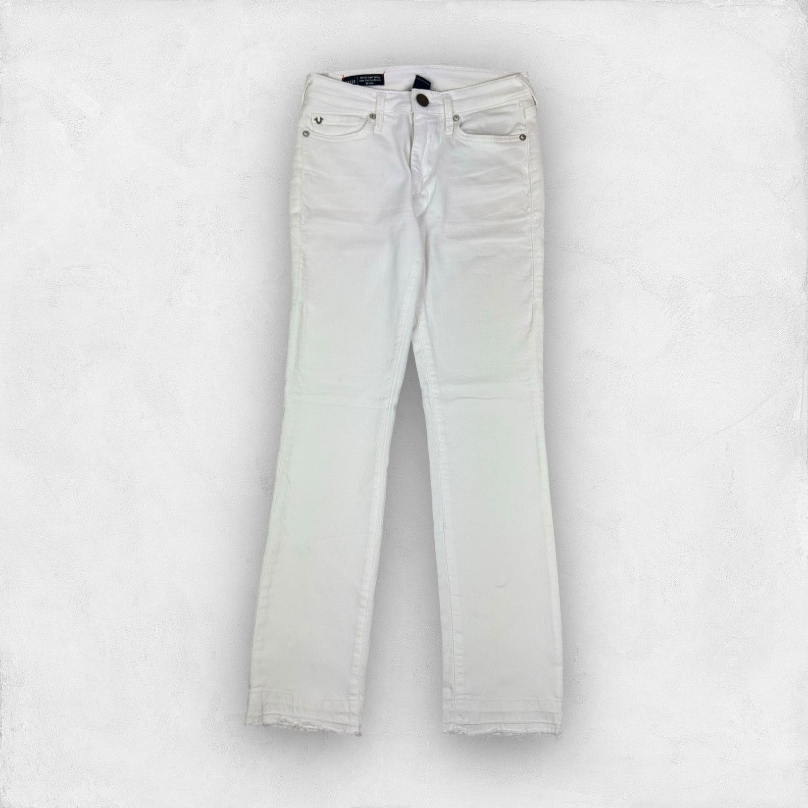 True Religion True Religion Halle Women's Mid-Rise Super Skinny Jeans 27 Size 27" / US 4 / IT 40 - 2 Thumbnail