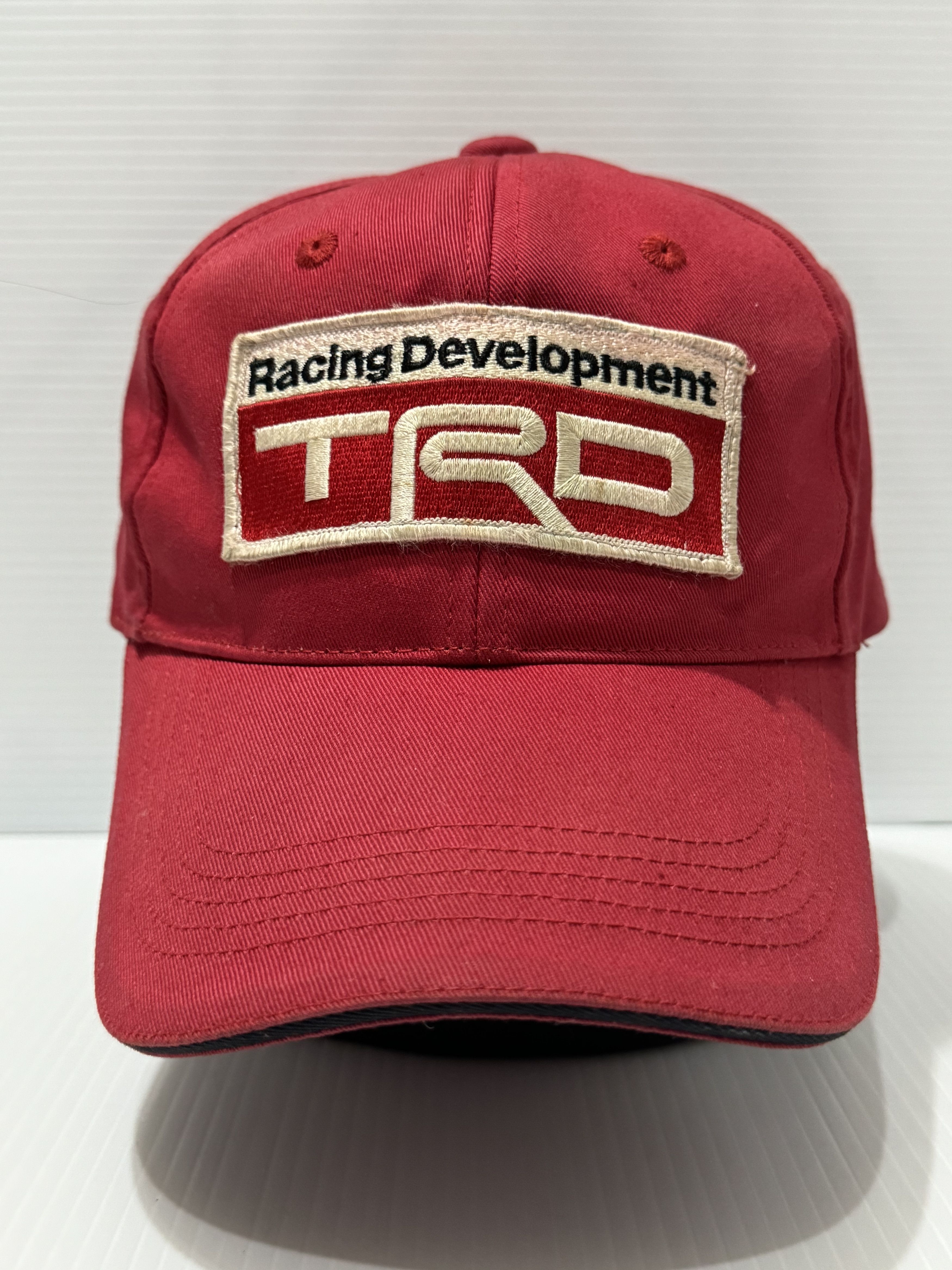 image of Toyota Trd Toyota Racing Development 6 Panel Red Cap, Men's