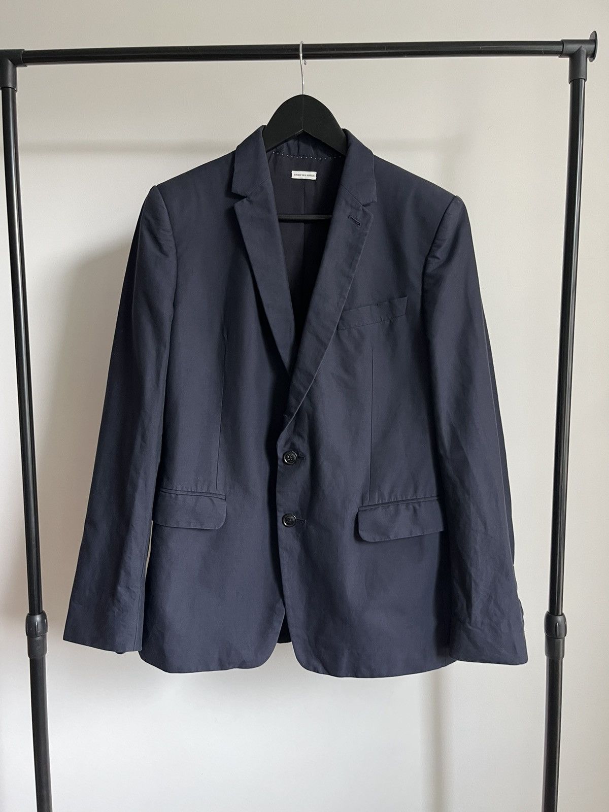 Dries Van Noten Dries van Noten SS12 runway cotton tailored blazer jacket Size 48S - 1 Thumbnail