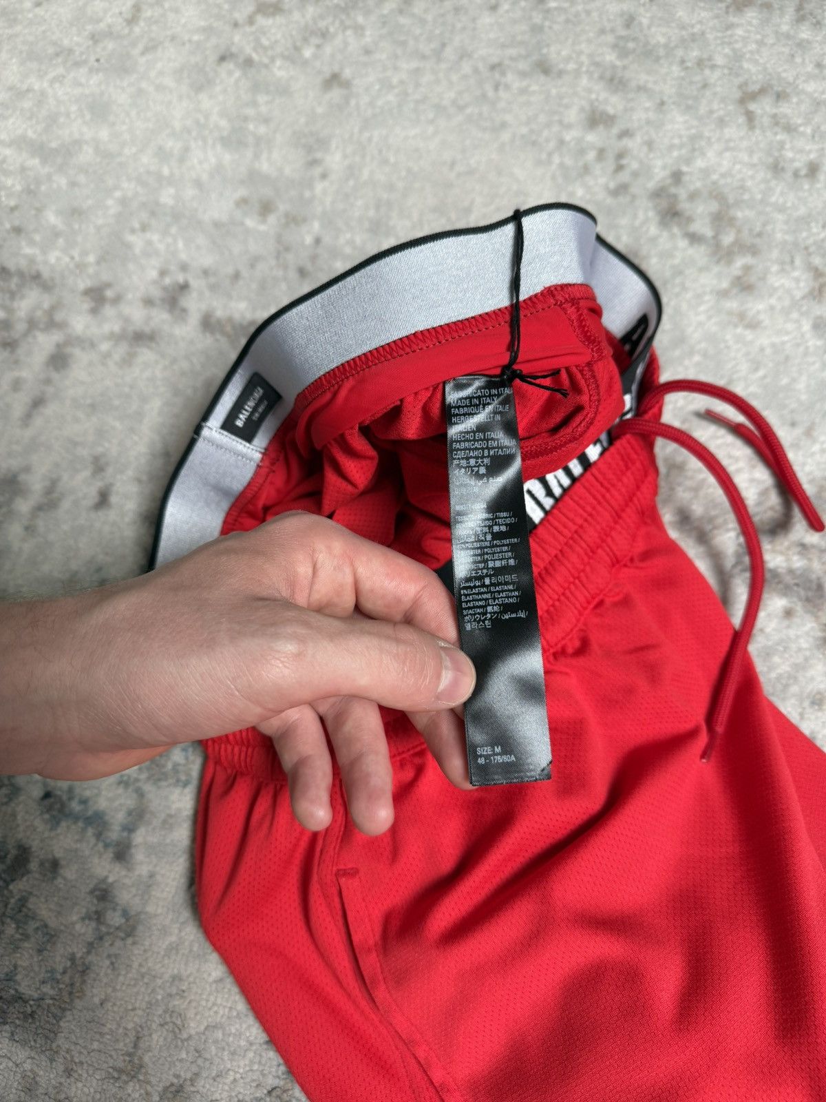 Balenciaga Balenciaga Double-Waisted Red Shorts Size US 32 / EU 48 - 6 Thumbnail