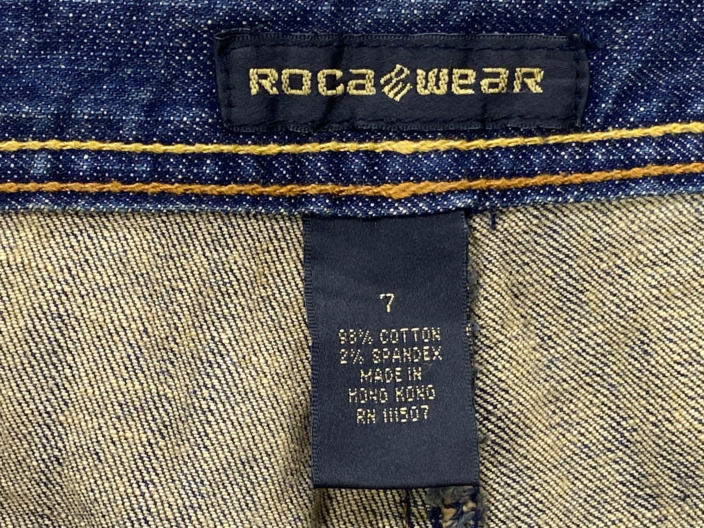 Jay-Z Rocawear Hip Hop Skateboards Flare Jeans Size 28" / US 6 / IT 42 - 10 Thumbnail