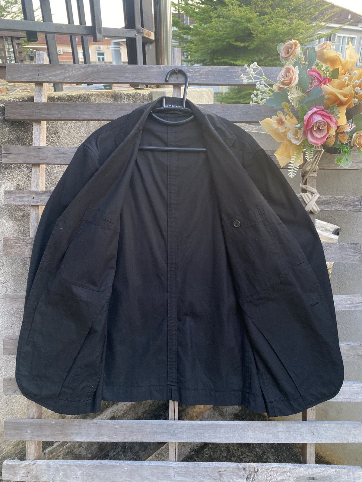 Issey Miyake ISSEY MIYAKE Blazer Jacket – Minimalist Workwear Style Size US M / EU 48-50 / 2 - 7 Thumbnail