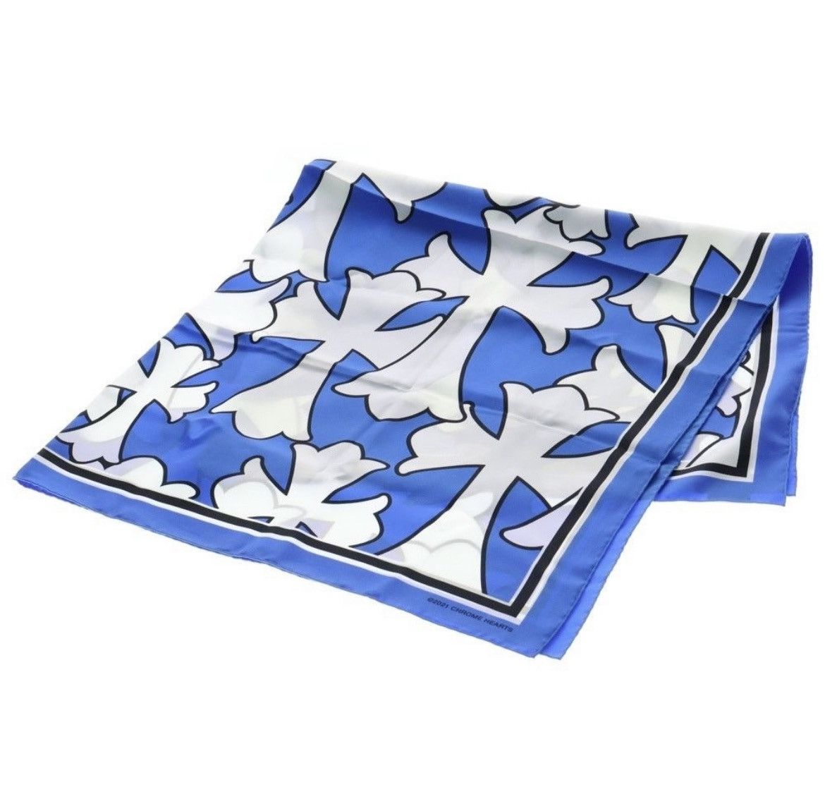 【クロムハーツ】  WHITE SILK BANDANA Chrome Hearts Silk Bandana – Justin Reed