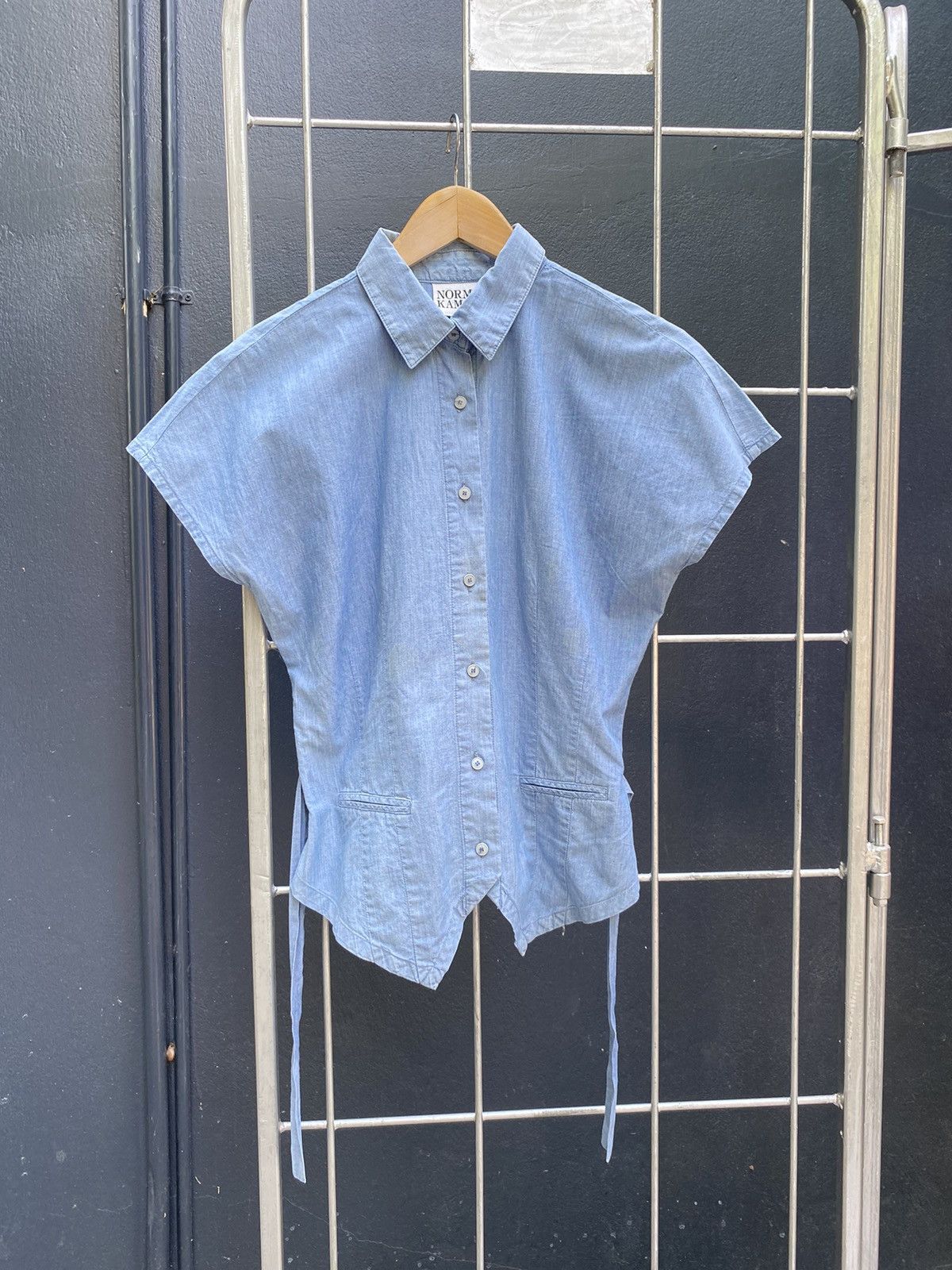 Norma Kamali denim shirt