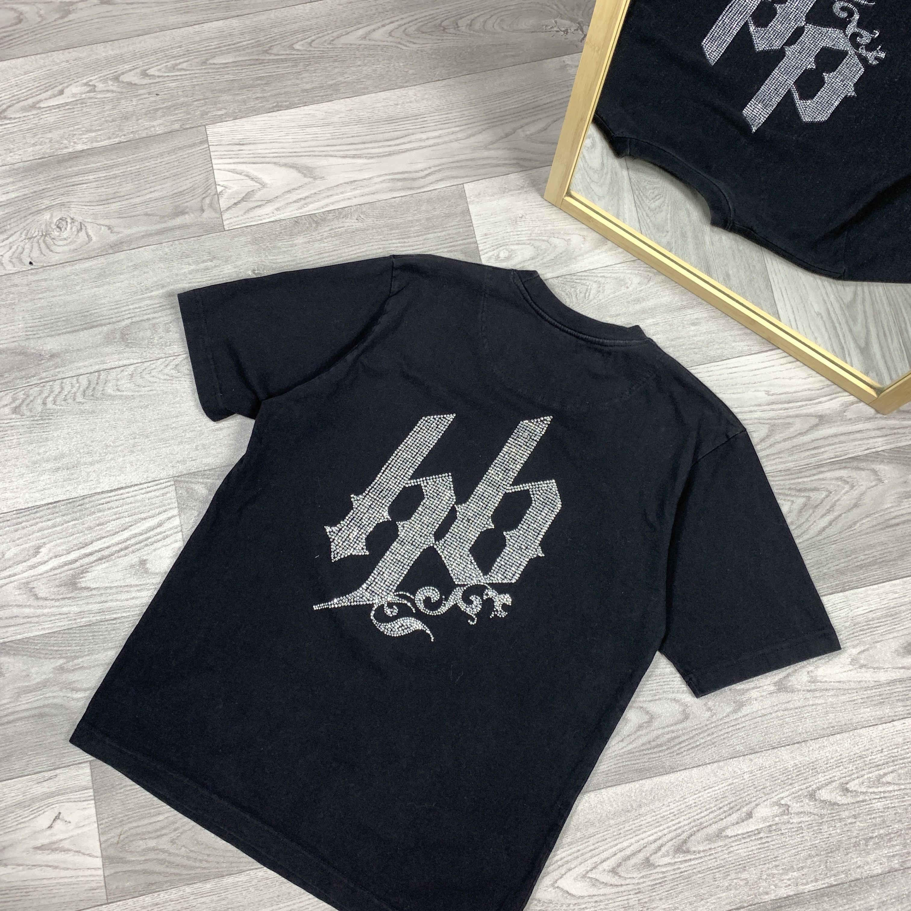 Other Hoodboyz Streetwear Black Rhinestones Tee Shirt M Size US M / EU 48-50 / 2 - 5 Thumbnail