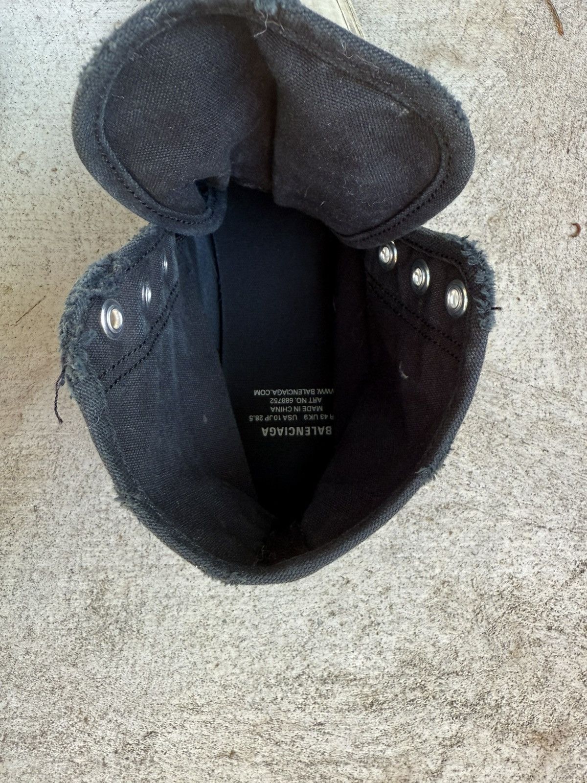 Balenciaga balenciaga paris high top Size US 10 / EU 43 - 4 Thumbnail