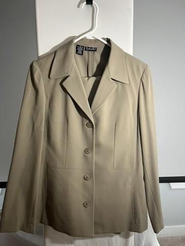 Other Rafaella Women's Classic Beige Blazer - Size 10 Size L / US 10 / IT 46 - 1 Thumbnail