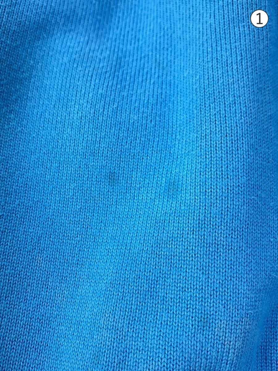 Adidas Blue Cotton Knit Sweater (thin) Size US L / EU 52-54 / 3 - 7 Thumbnail