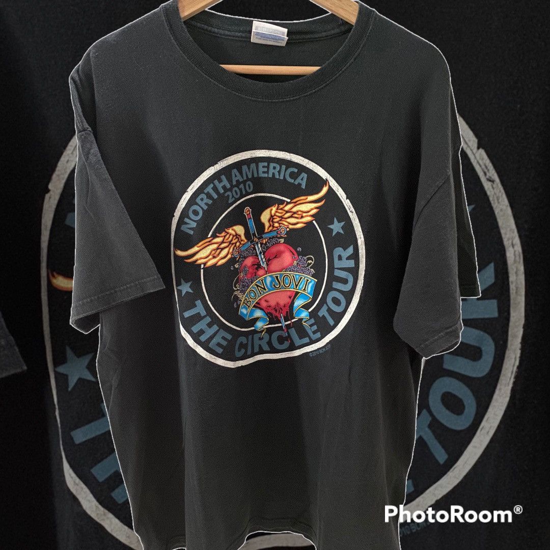 Band Tees × Bon Jovi Bon Jovi - The Circle Tour 2010 Size US XL / EU 56 / 4 - 1 Thumbnail