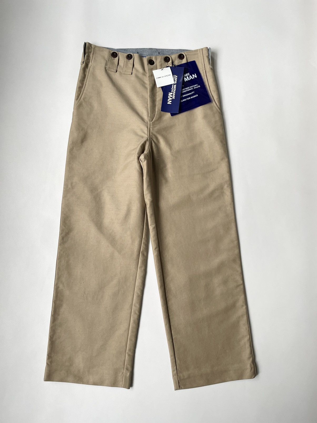 Comme des Garcons A/W 12 Wide Leg Work Trousers Size US 34 / EU 50 - 18 Thumbnail