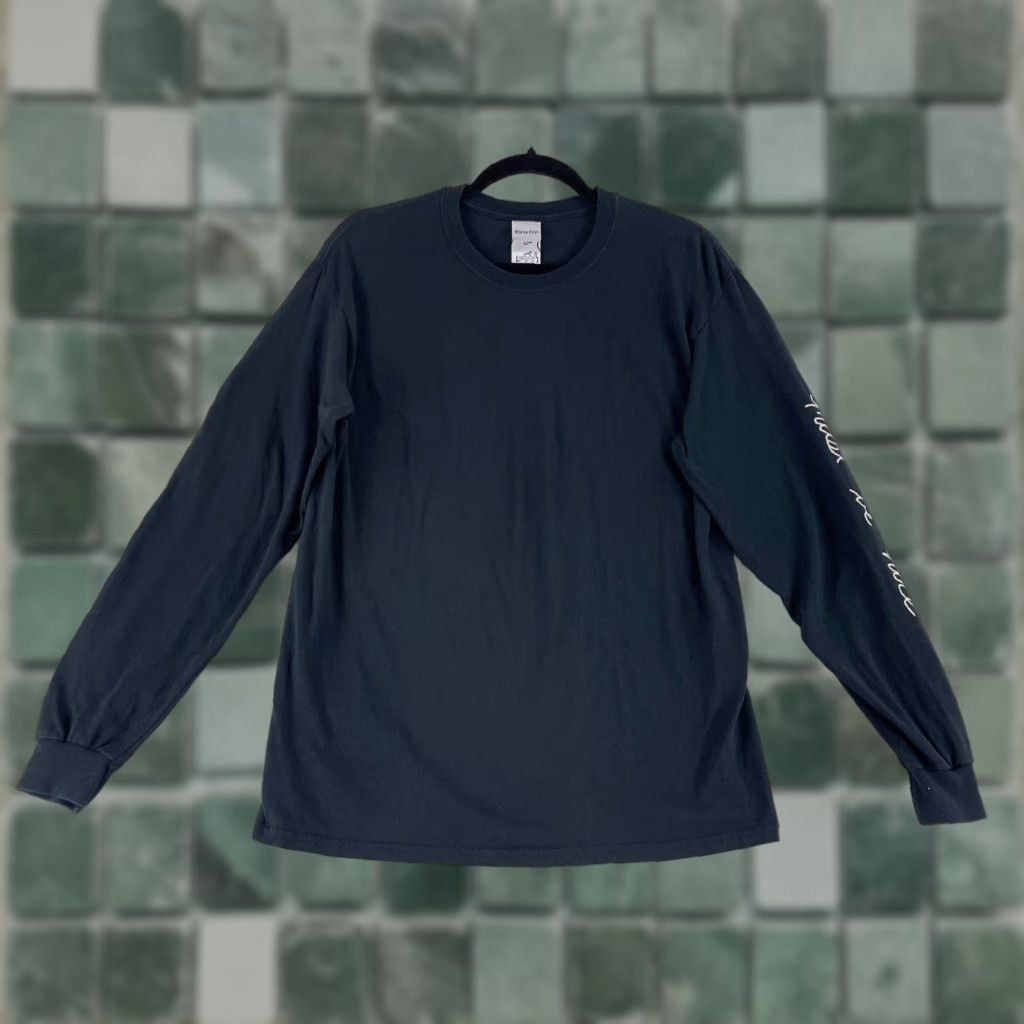 RIPNDIP RIPNDIP T-Shirt Mens M Black Romantic Nerm Long Sleeve Crew Neck Cotton Size US M / EU 48-50 / 2 - 1 Thumbnail