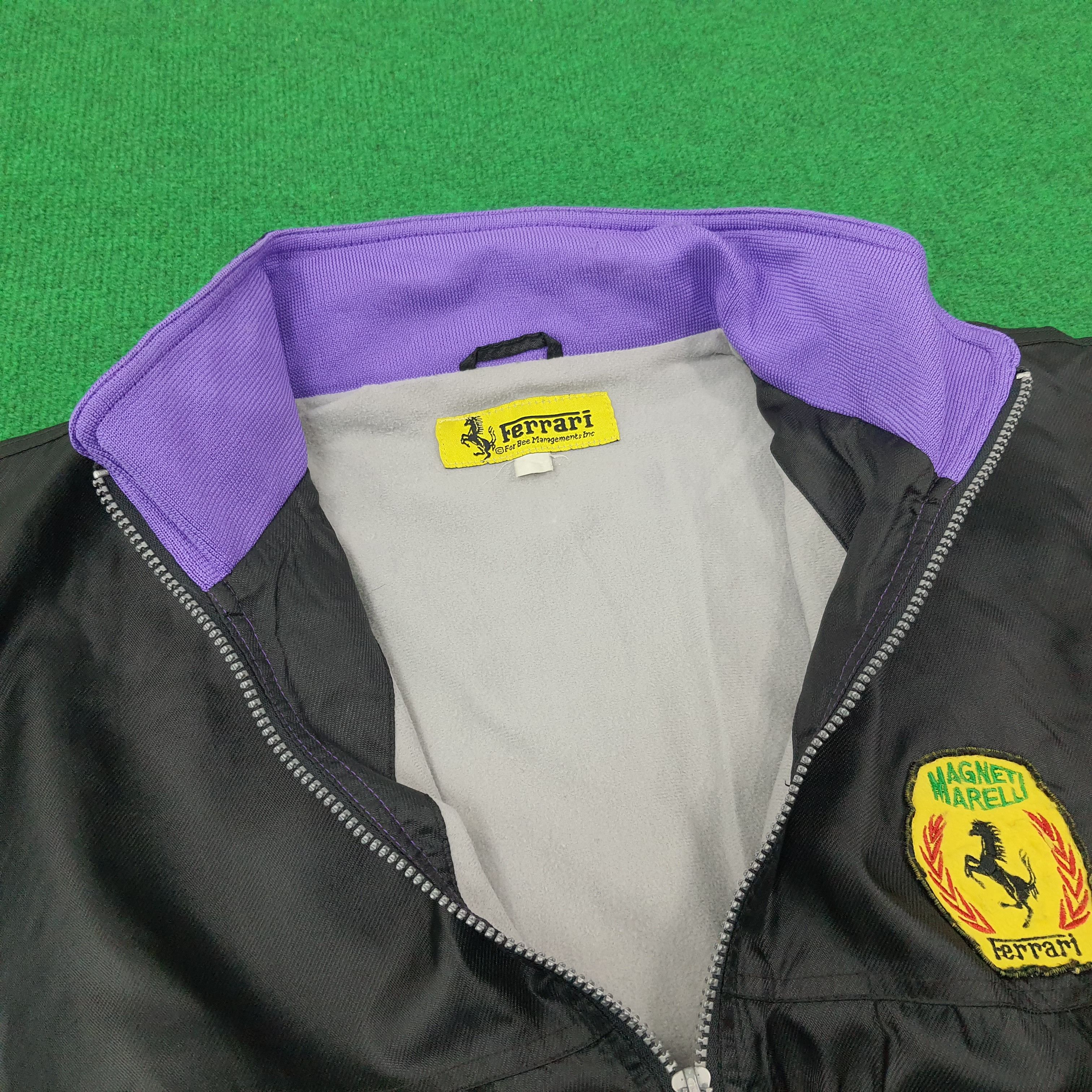 Vintage Vintage Ferrari Racing Motorsports Jacket C231N11 Size US XL / EU 56 / 4 - 4 Thumbnail