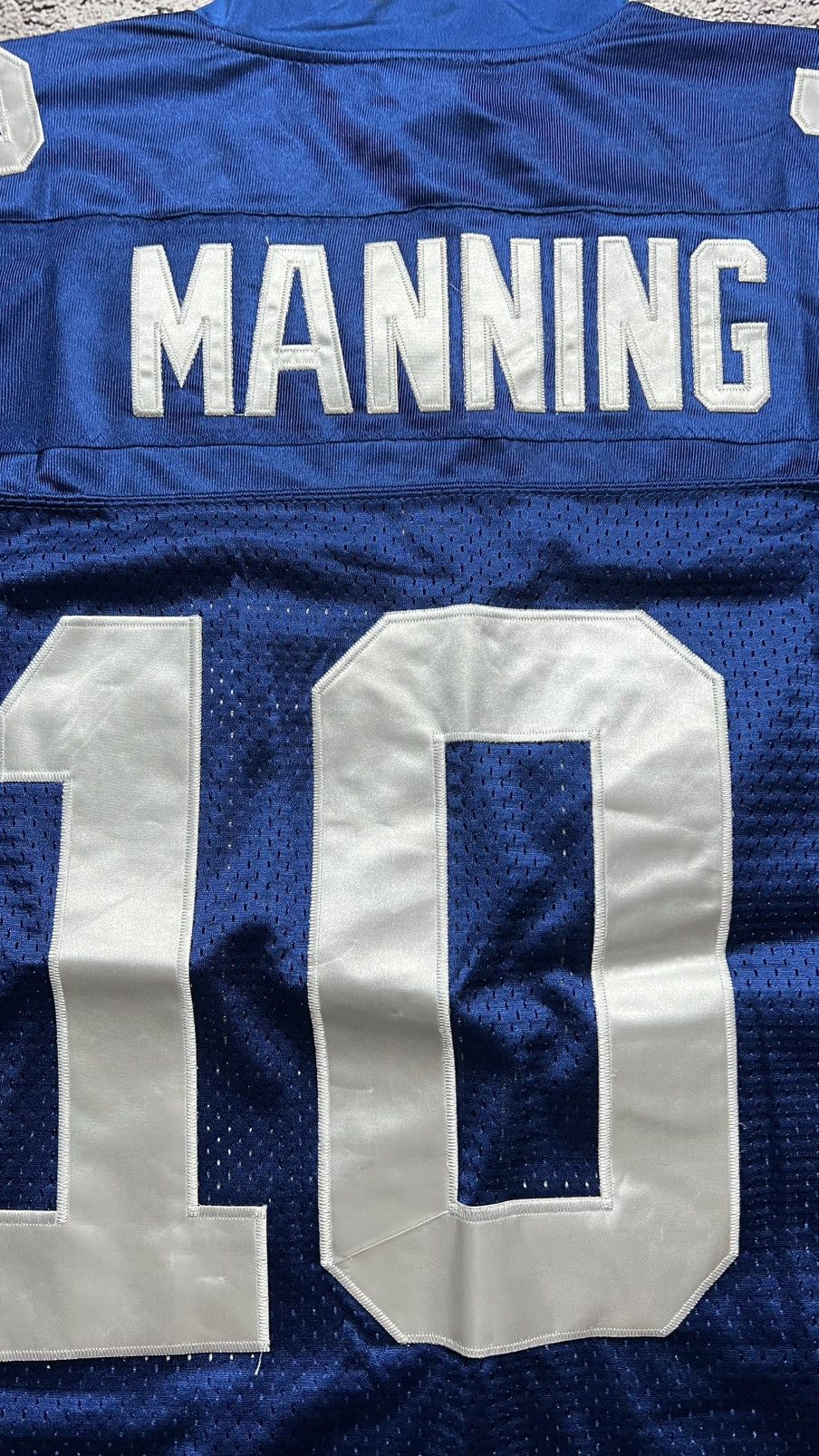 Reebok NWT‼️New York Giants NFL Eli Manning captain reebok jersey Size US XL / EU 56 / 4 - 7 Thumbnail