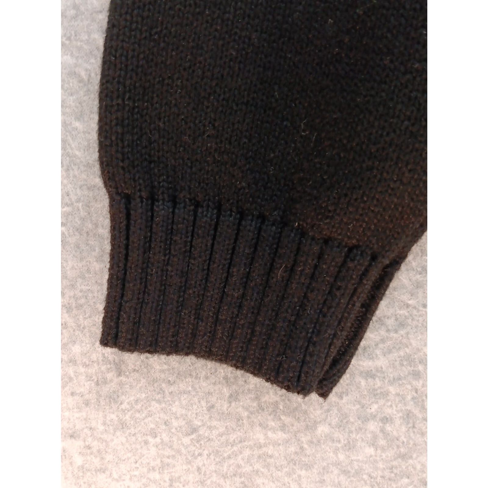 Vintage LL Bean Men’s Blue V-Neck Sweater XXL 100% Cotton Heavy Knit Pullover Knit Fashion Classic Mens Size US XXL / EU 58 / 5 - 4 Thumbnail