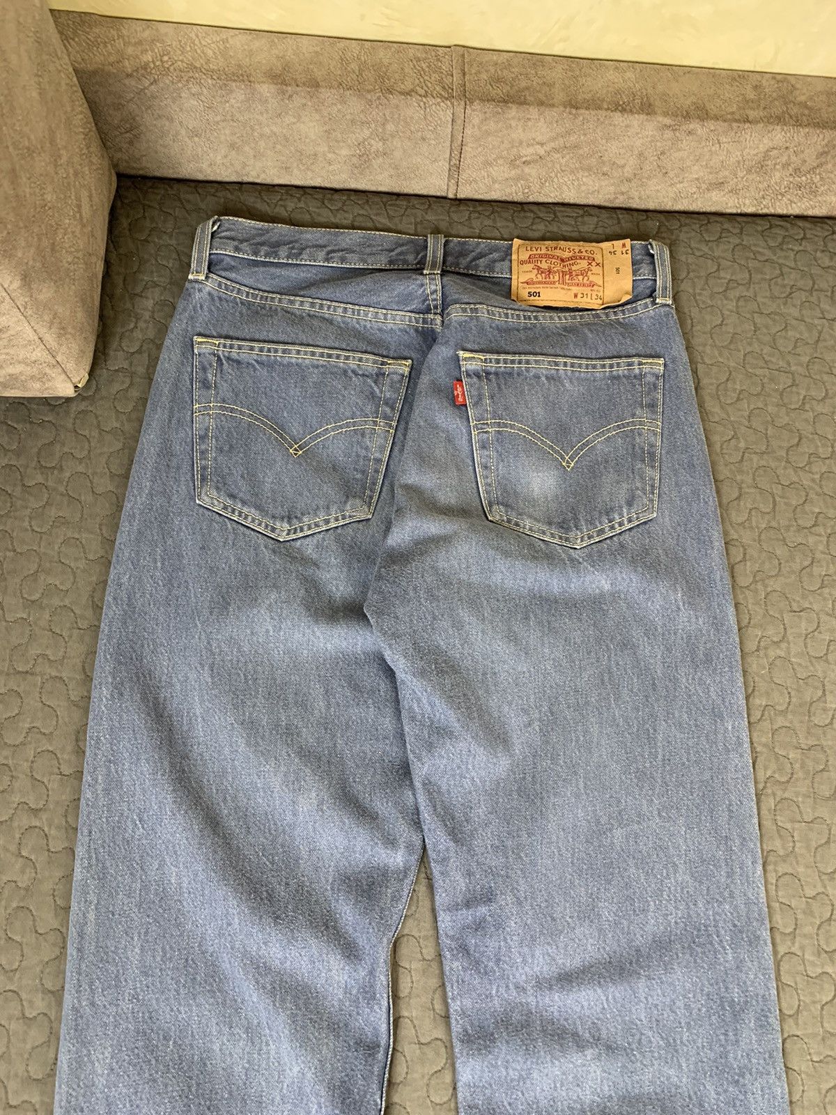 Levi's × Vintage Vintage Levi’s 501 Denim Jeans Size W31/L34 Size US 31 - 14 Thumbnail