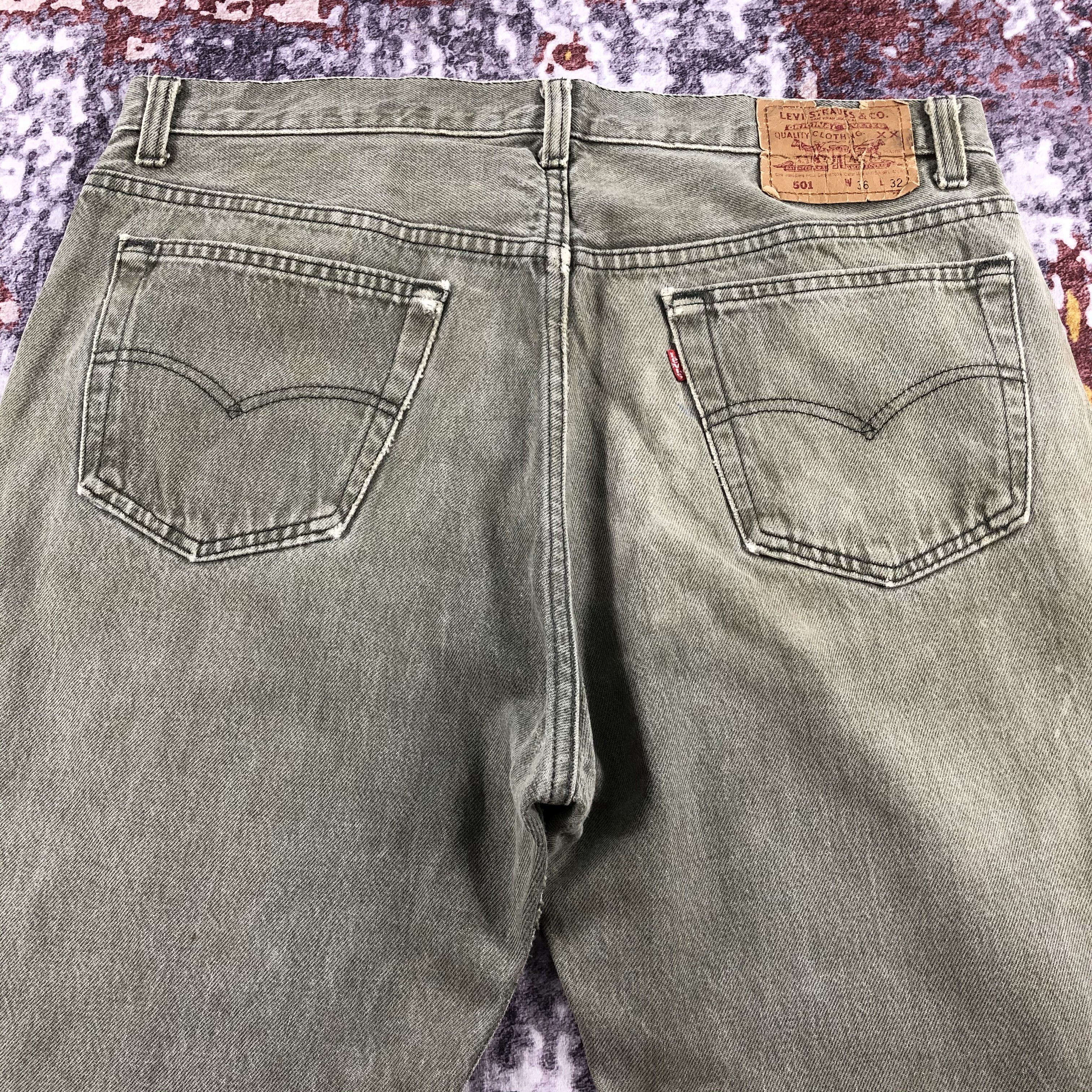 Levi's Vintage 90s Levis 501 Jeans-JM2398 Size US 36 / EU 52 - 7 Thumbnail