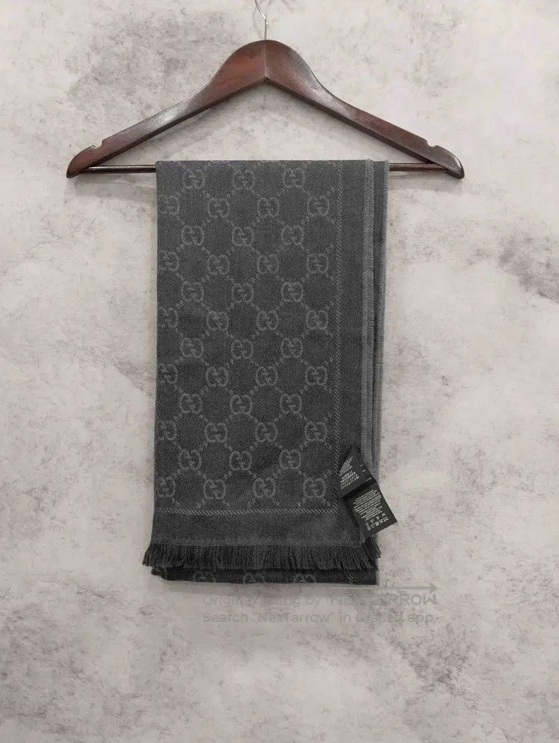Gucci Gucci Full-printed velvet scarf Size ONE SIZE - 2 Thumbnail