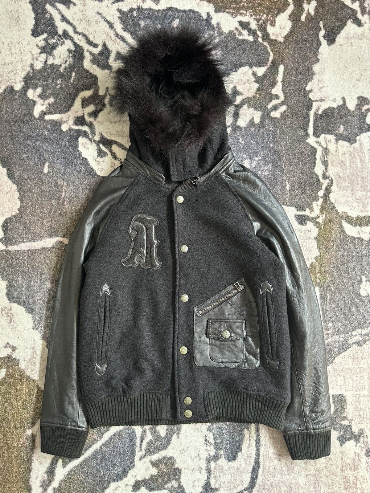 2013AW - ABORDAGE by Hiromu Takahara stadium leather jacket