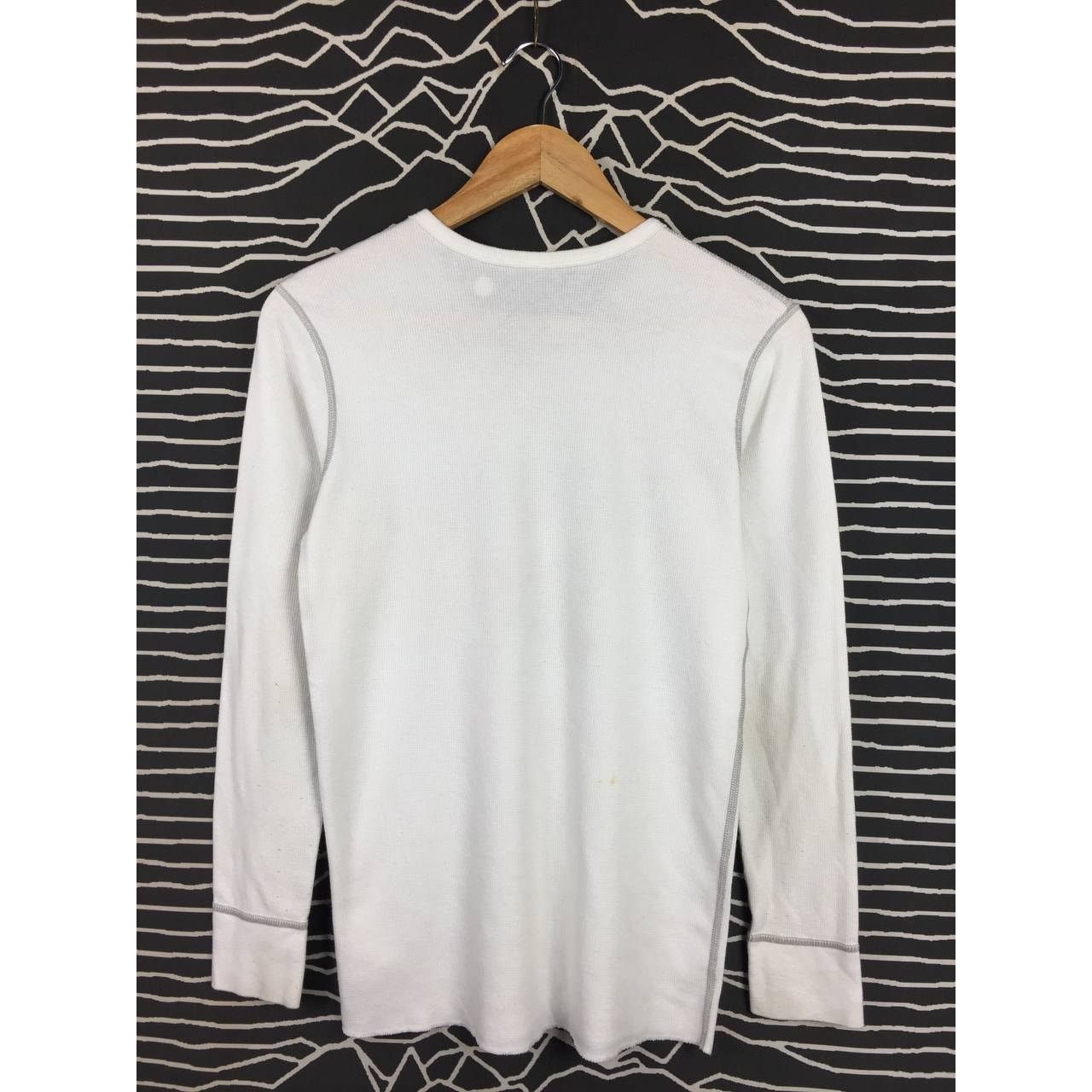 Vintage Gracie Brand Academy Jiu Jitsu Logo Waffle Longsleeve Tee Size US S / EU 44-46 / 1 - 9 Thumbnail