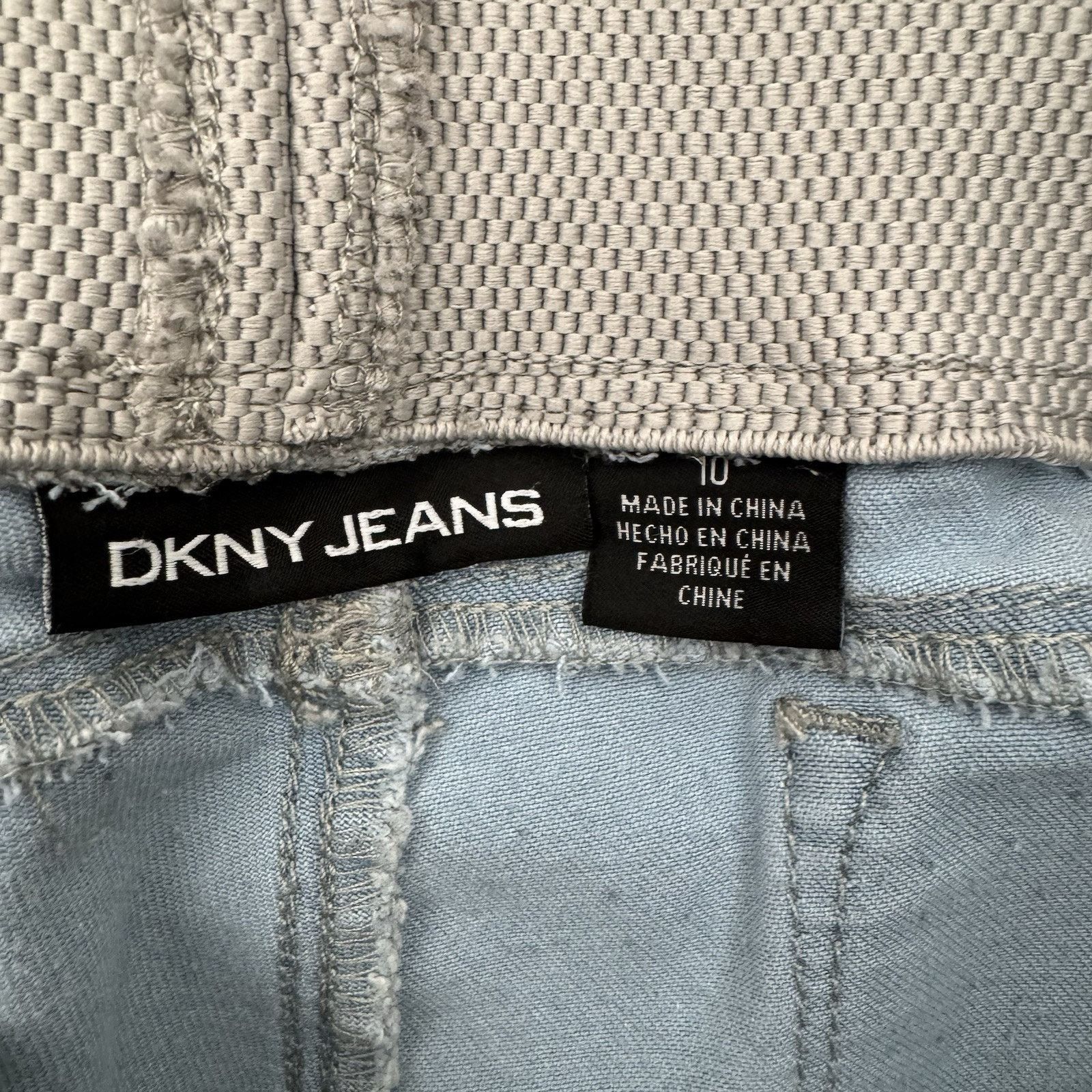 DKNY DKNY Jeans Womens Size 10 Y2K Grunge StreetwearDenim Coastal Size 32" / US 10 / IT 46 - 8 Thumbnail