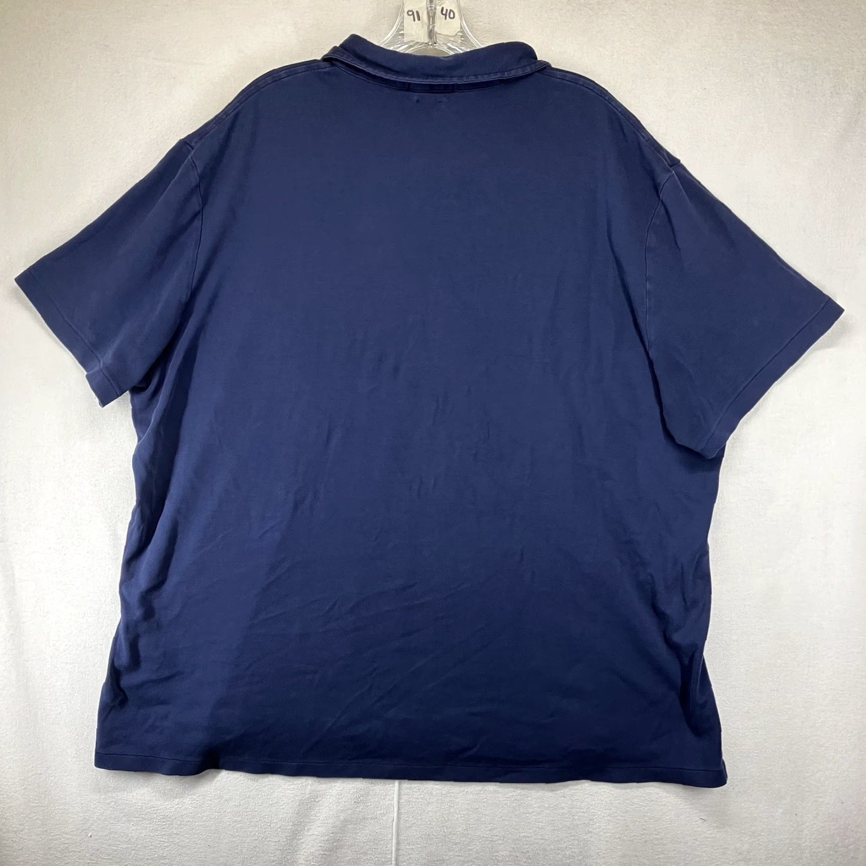 Polo Ralph Lauren Polo Ralph Lauren Classic Fit Polo Shirt Mens 2XL Blue Soft Cotton Short Sleeve Collared Size US XXL / EU 58 / 5 - 2 Thumbnail