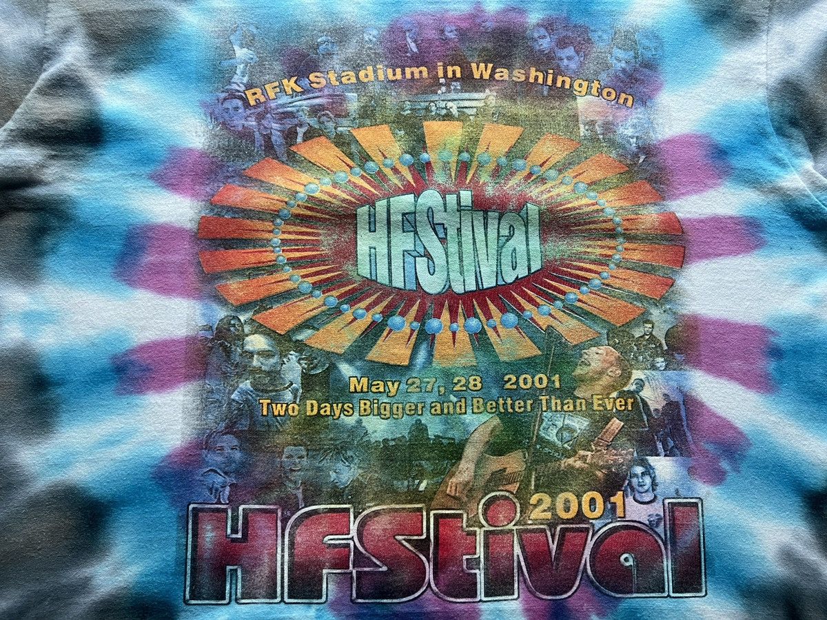 HFS 2001 : Festival RFK Stadium Washington Tie Dye