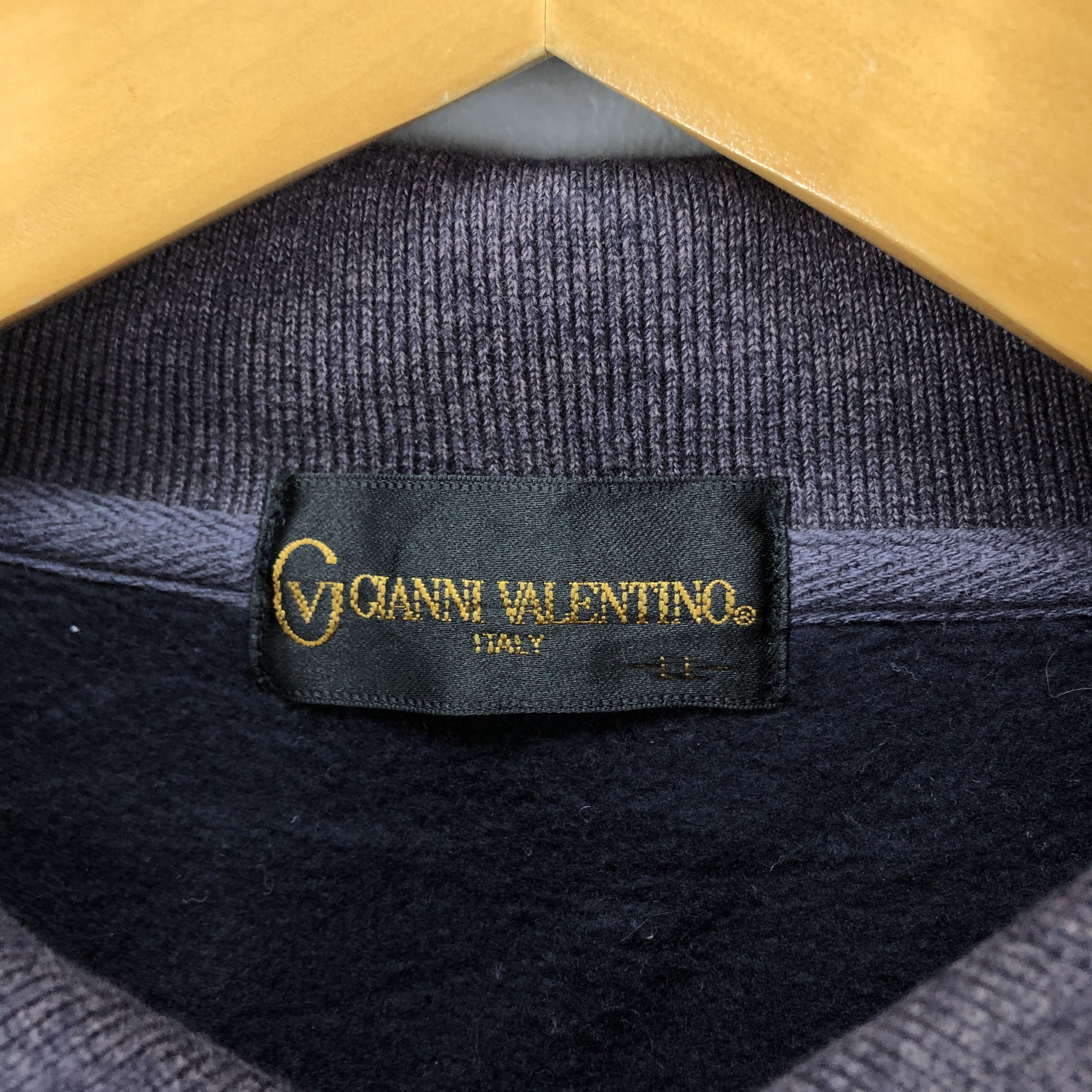 Gianni Valentino GIANNI VALENTINO Polo Sweatshirt #1010/AJ Size US L / EU 52-54 / 3 - 5 Thumbnail