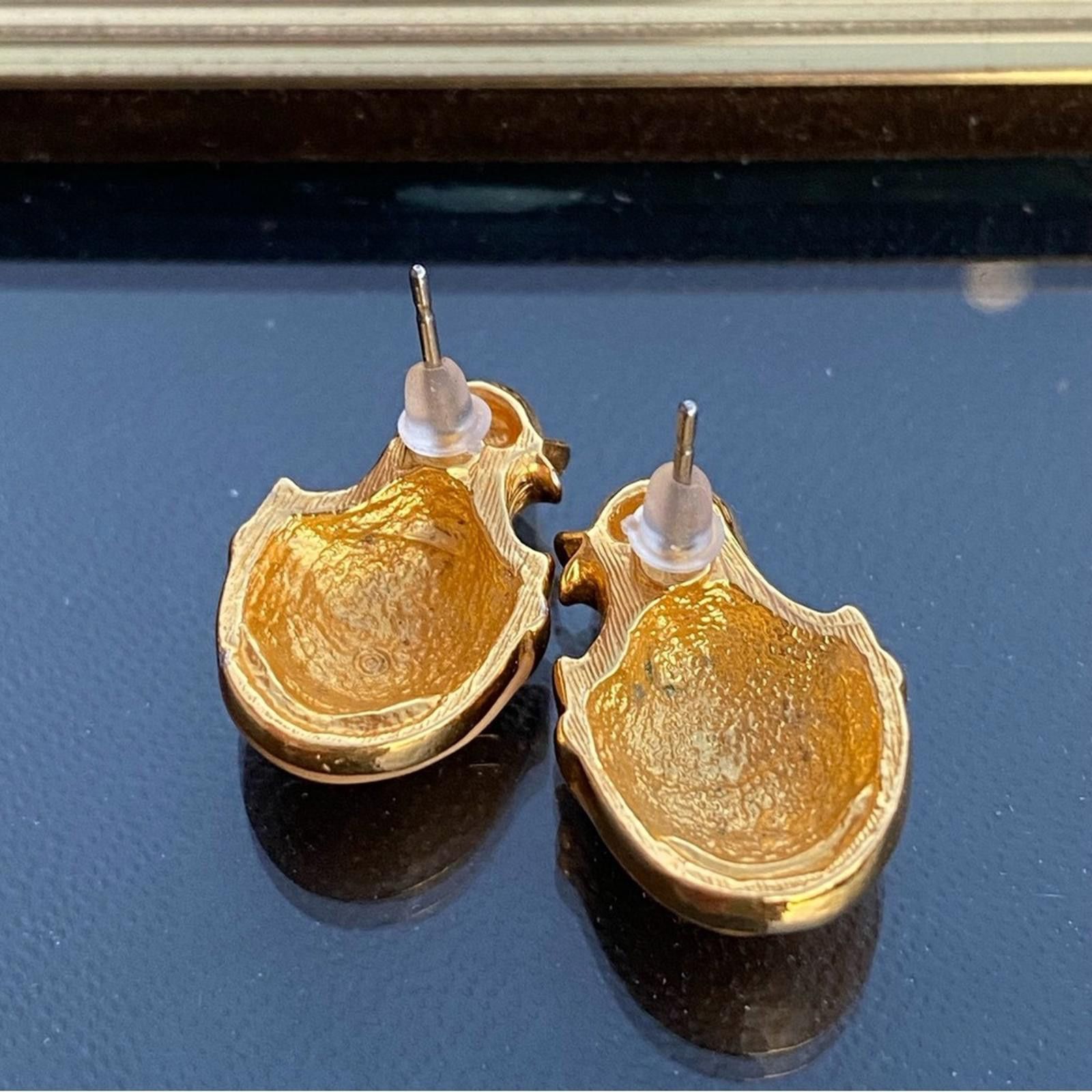 Other Vintage Avon Easter Chick Earrings 1992 Enamel Egg Novelty Size ONE SIZE - 2 Thumbnail