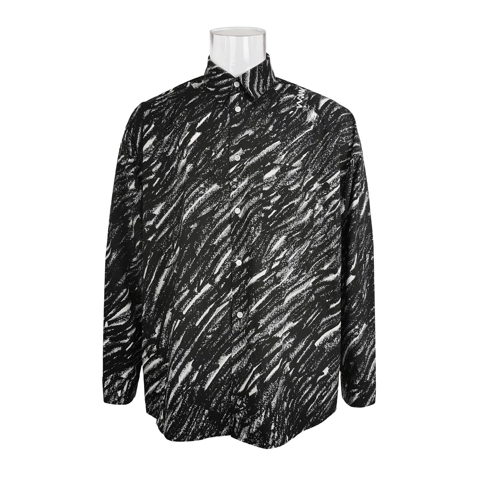 Marni Marni Abstract Print Button Up Shirt 50 Size US M / EU 48-50 / 2 - 1 Thumbnail