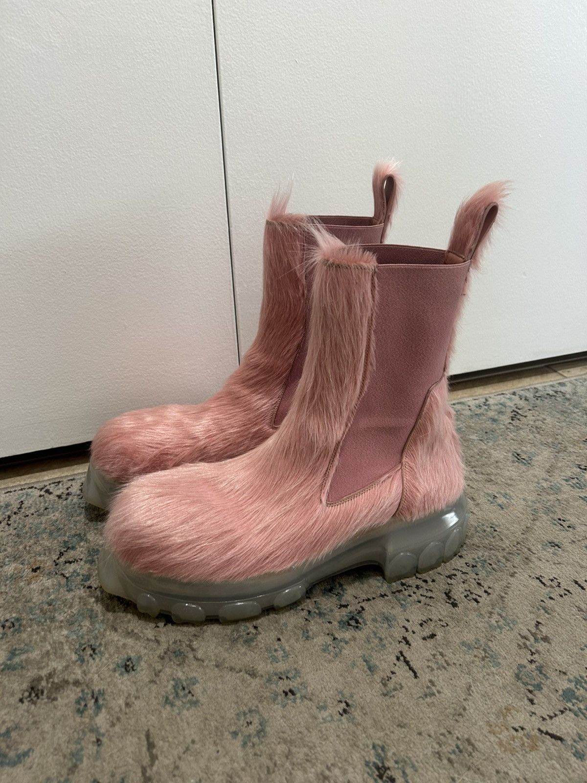 rick owens bozo tractor pony ブーツ Rick Owens 56046401 Size 40 EU Boots