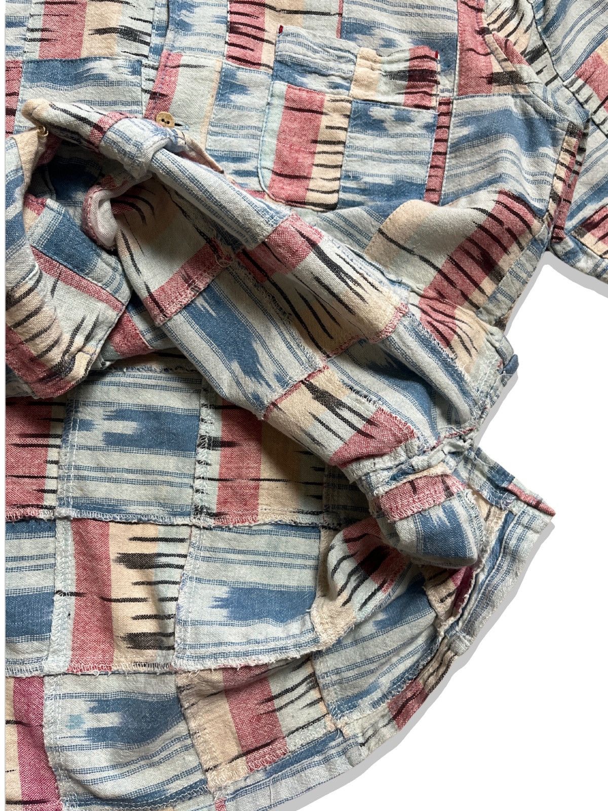 Vintage Cube Sugar patchwork button up inspired kapital Size US M / EU 48-50 / 2 - 4 Thumbnail