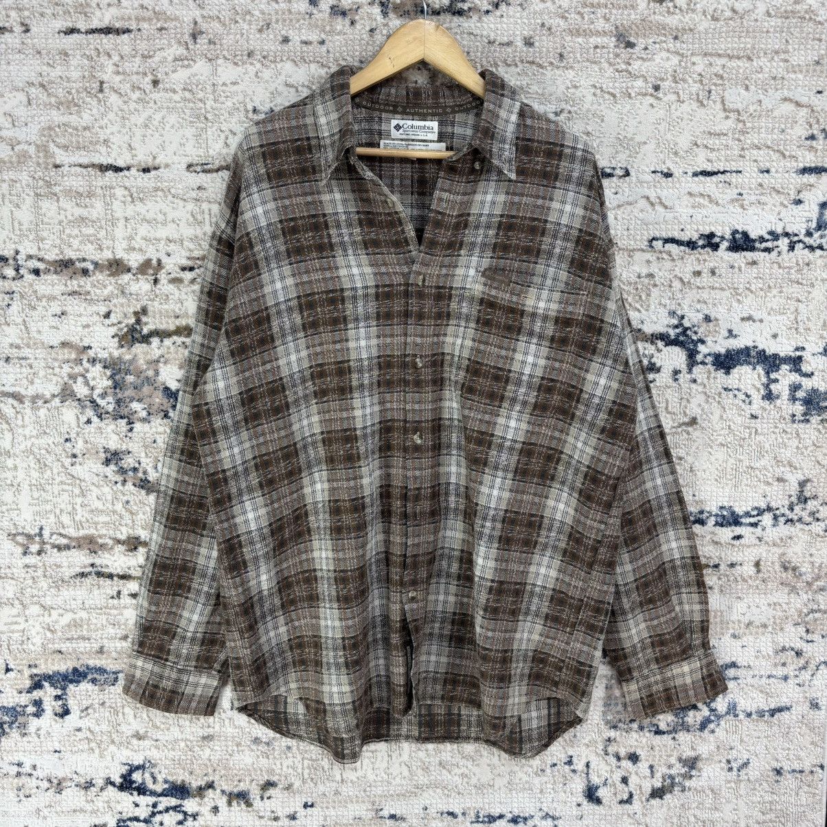 Columbia Flannel Casual Button Down Shirt XL