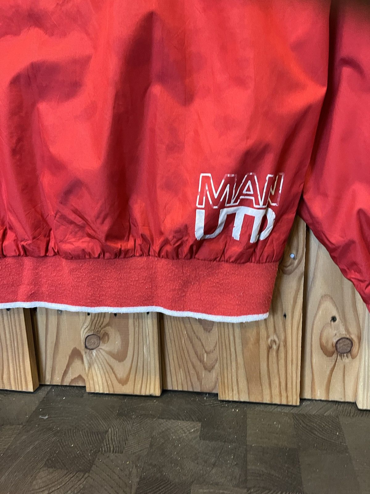 Vintage 💦 MANCHESTER UNITED VINTAGE JACKET Size US XL / EU 56 / 4 - 11 Thumbnail