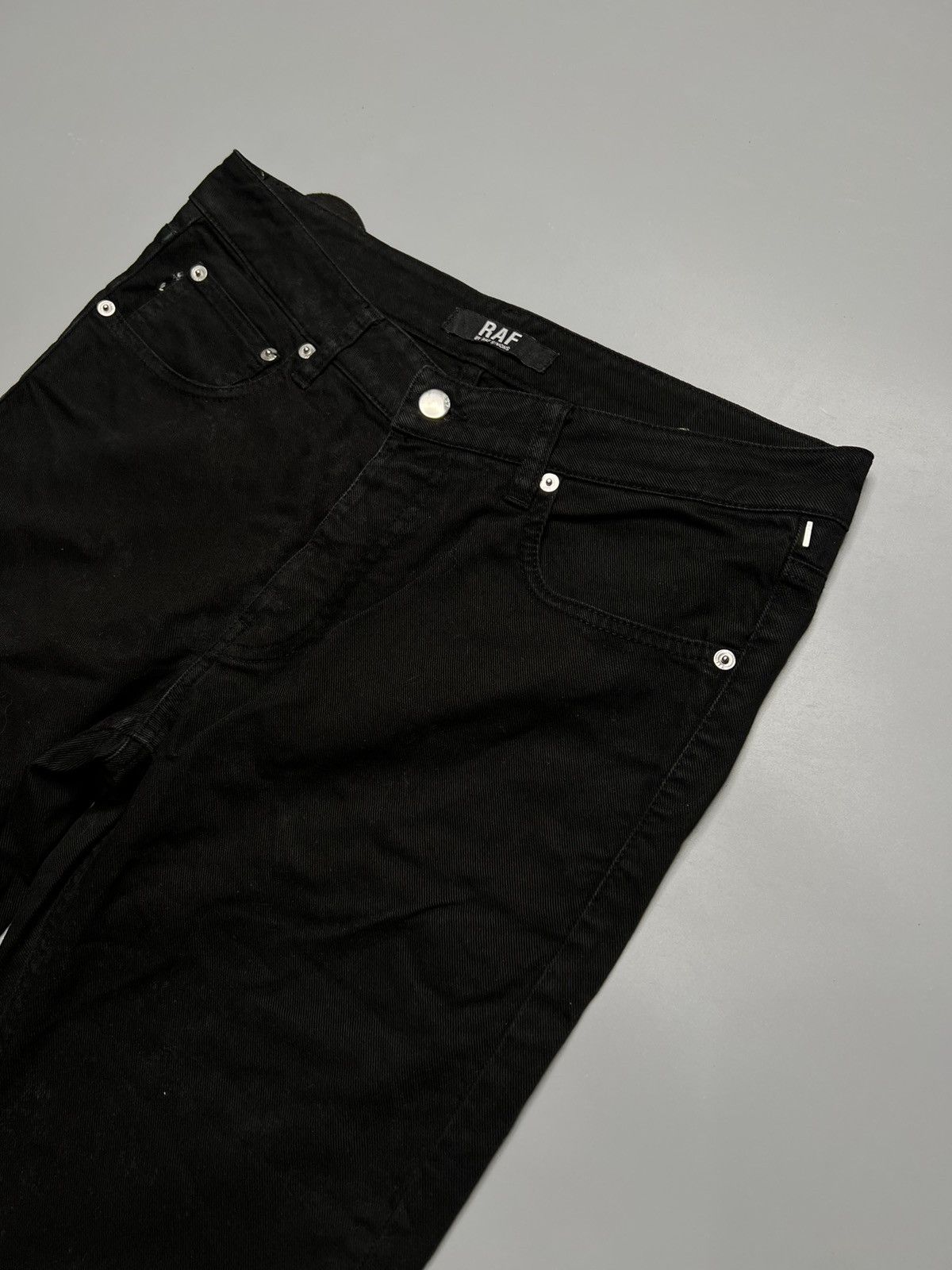 Raf by Raf Simons Raf Simons Stack Denim Elastic Jeans Size US 32 / EU 48 - 3 Thumbnail