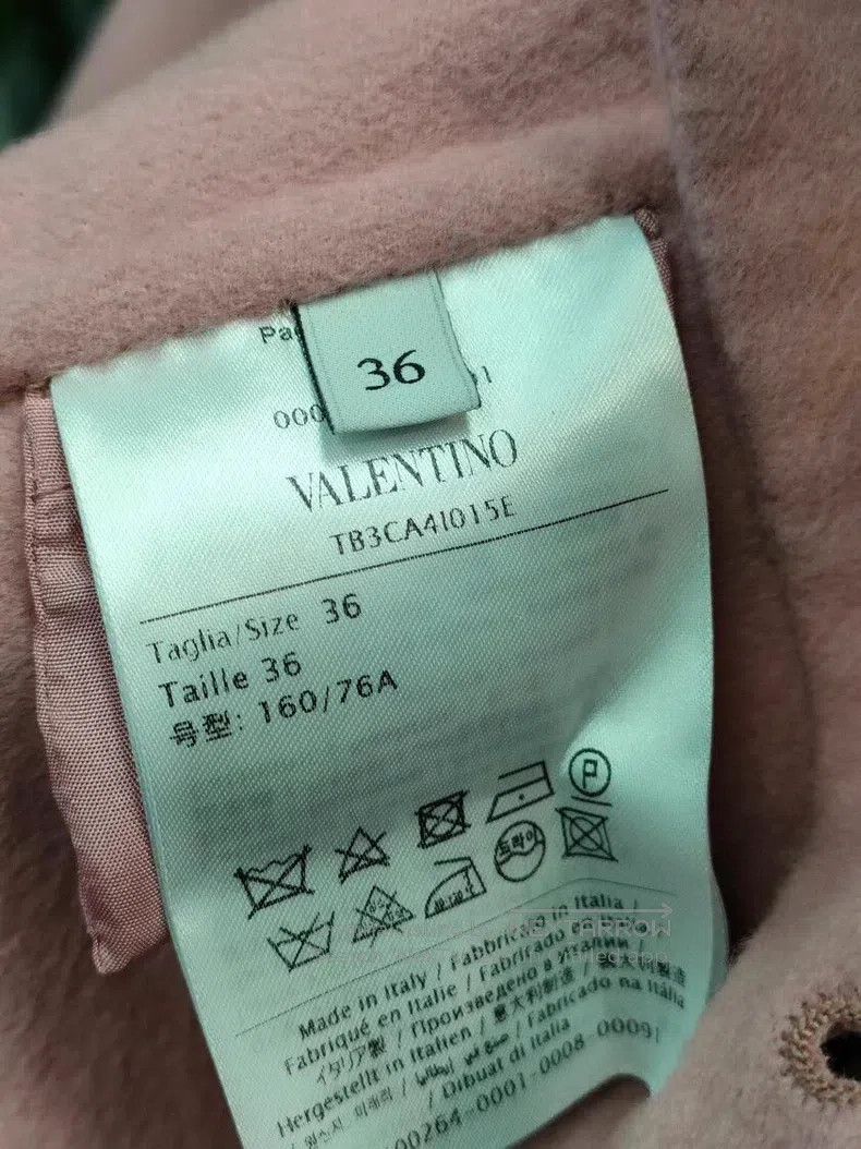Valentino Valentino Pink-purple woolen coat Size S / US 4 / IT 40 - 5 Thumbnail